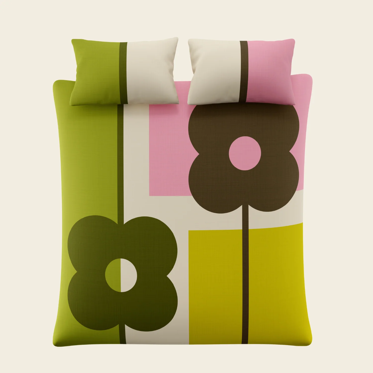 Abacus Block Bed Linen Set - Multi - Image 2