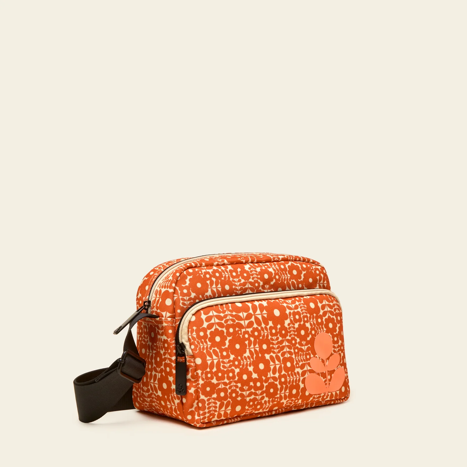 Angle Camera Bag - Criss Cross Stem Tomato - Image 3
