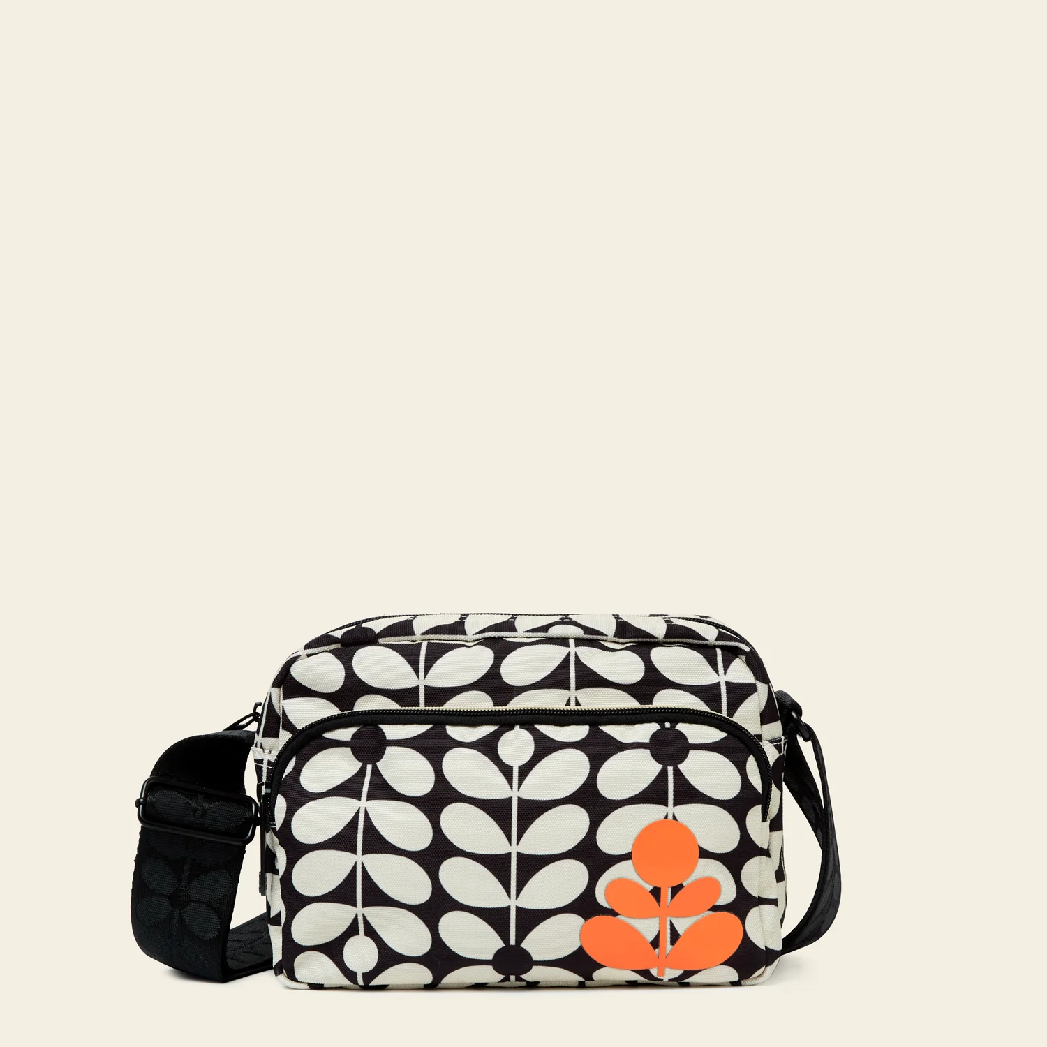 Angle Camera Bag - Sixties Stem Jet Colour Block - Image 2