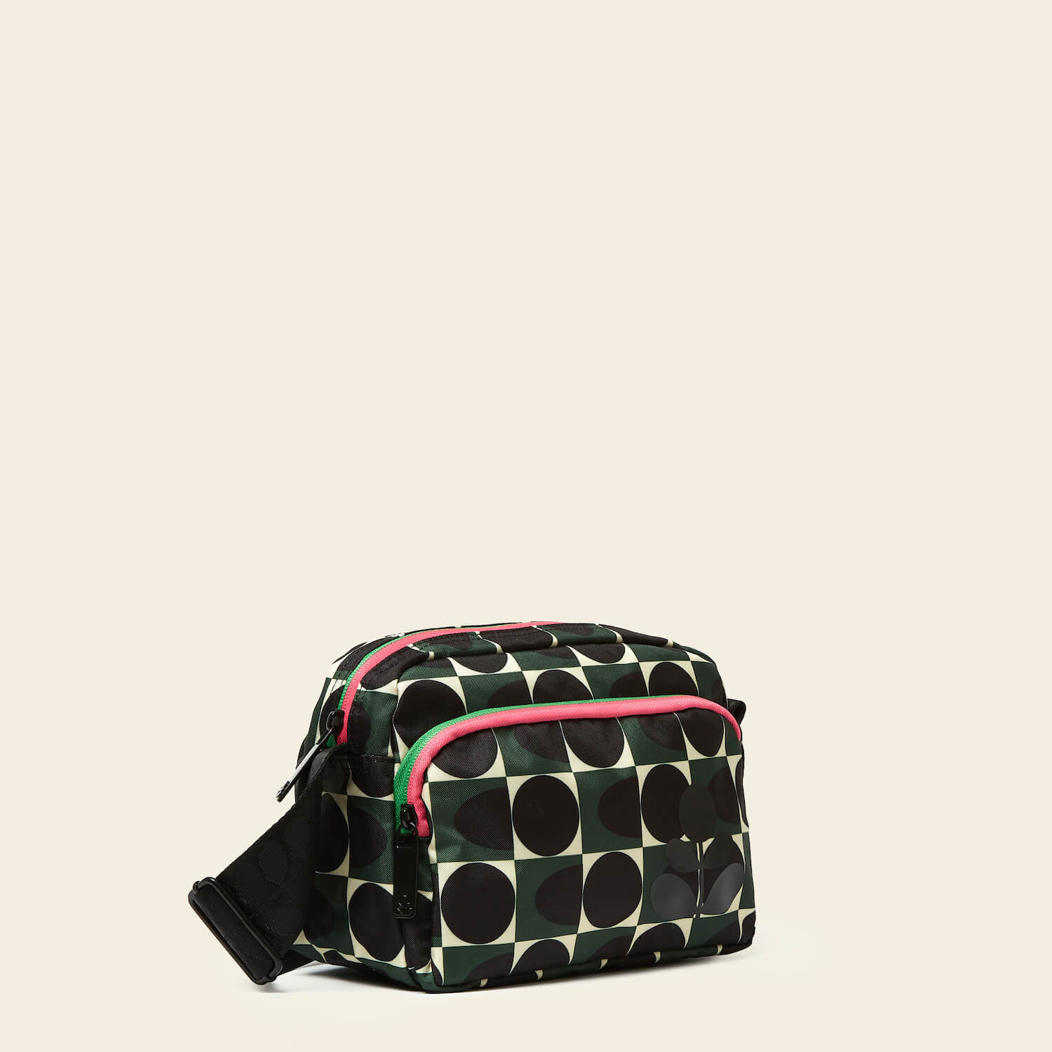 Angle Camera Bag - Spot Square Forest - Image 3