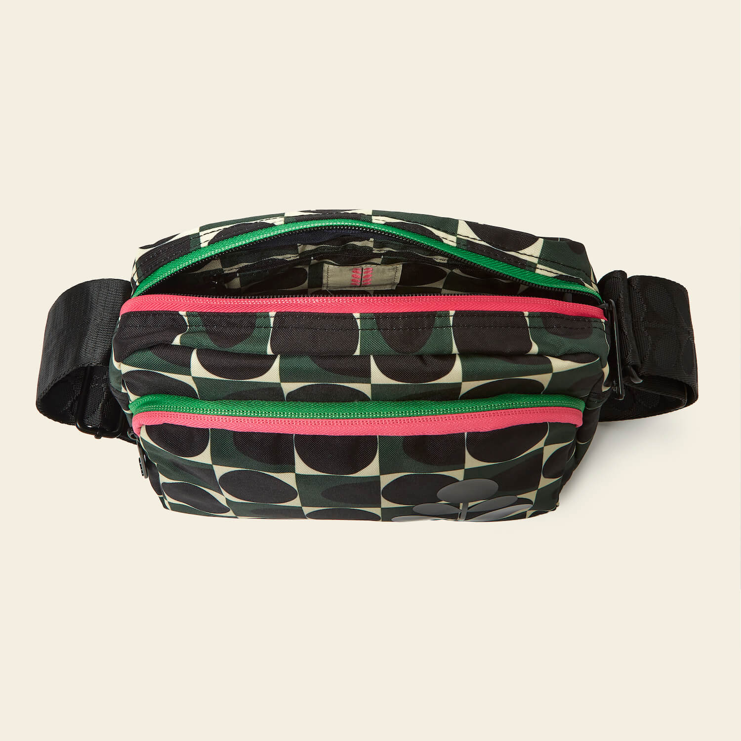 Angle Camera Bag - Spot Square Forest - Image 5