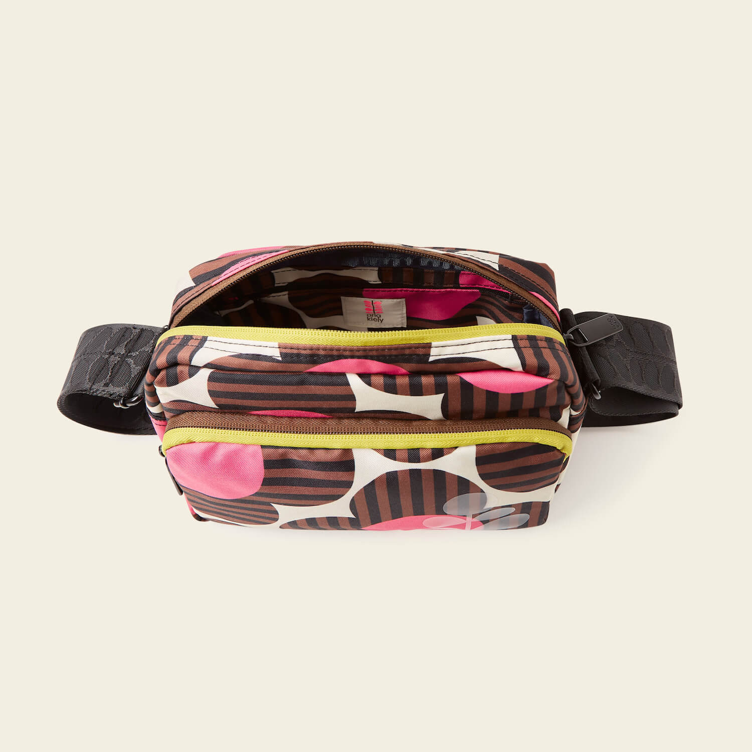 Angle Camera Bag - Striped Flower Azalea - Image 5