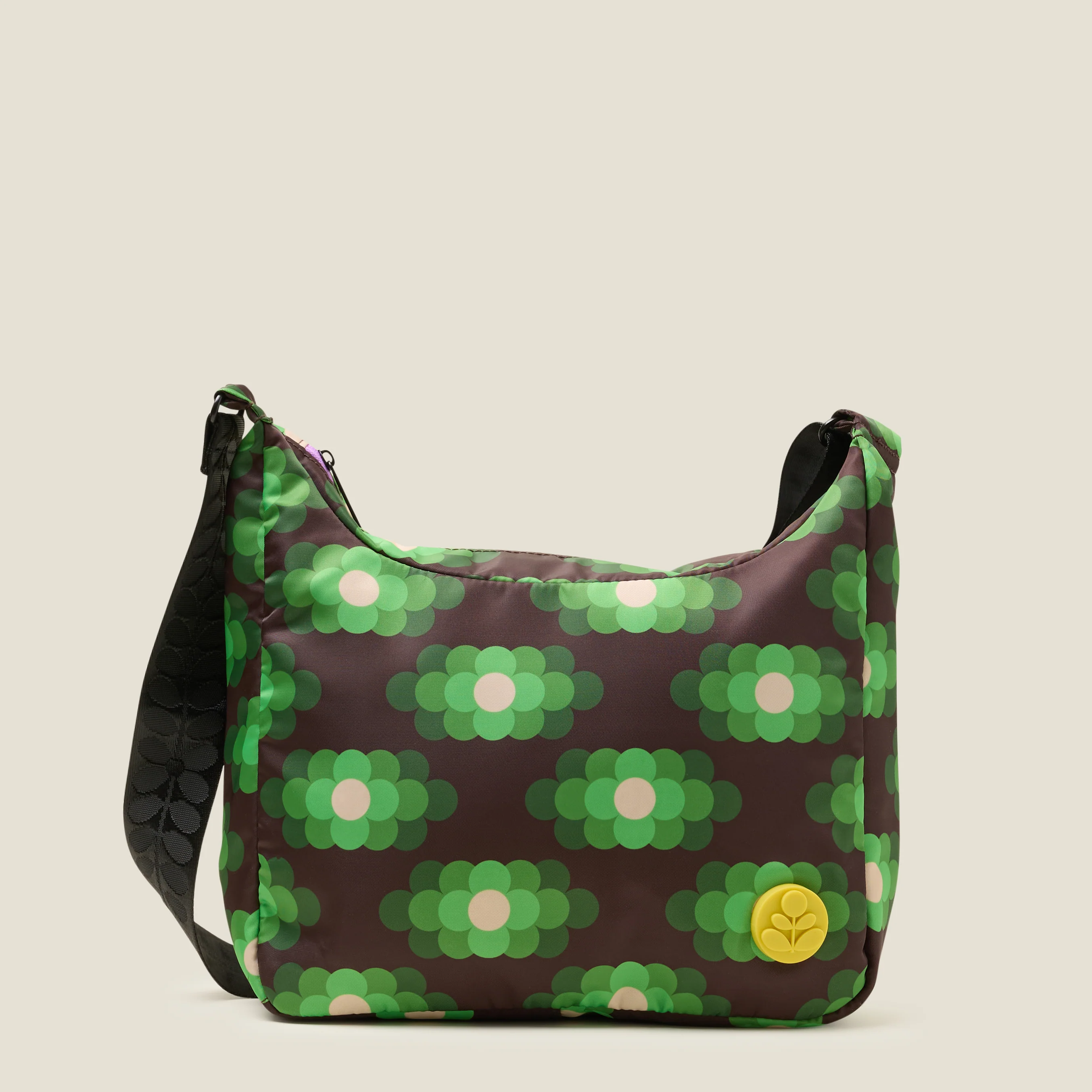Area Hobo Bag - Flower Haze Neon Green