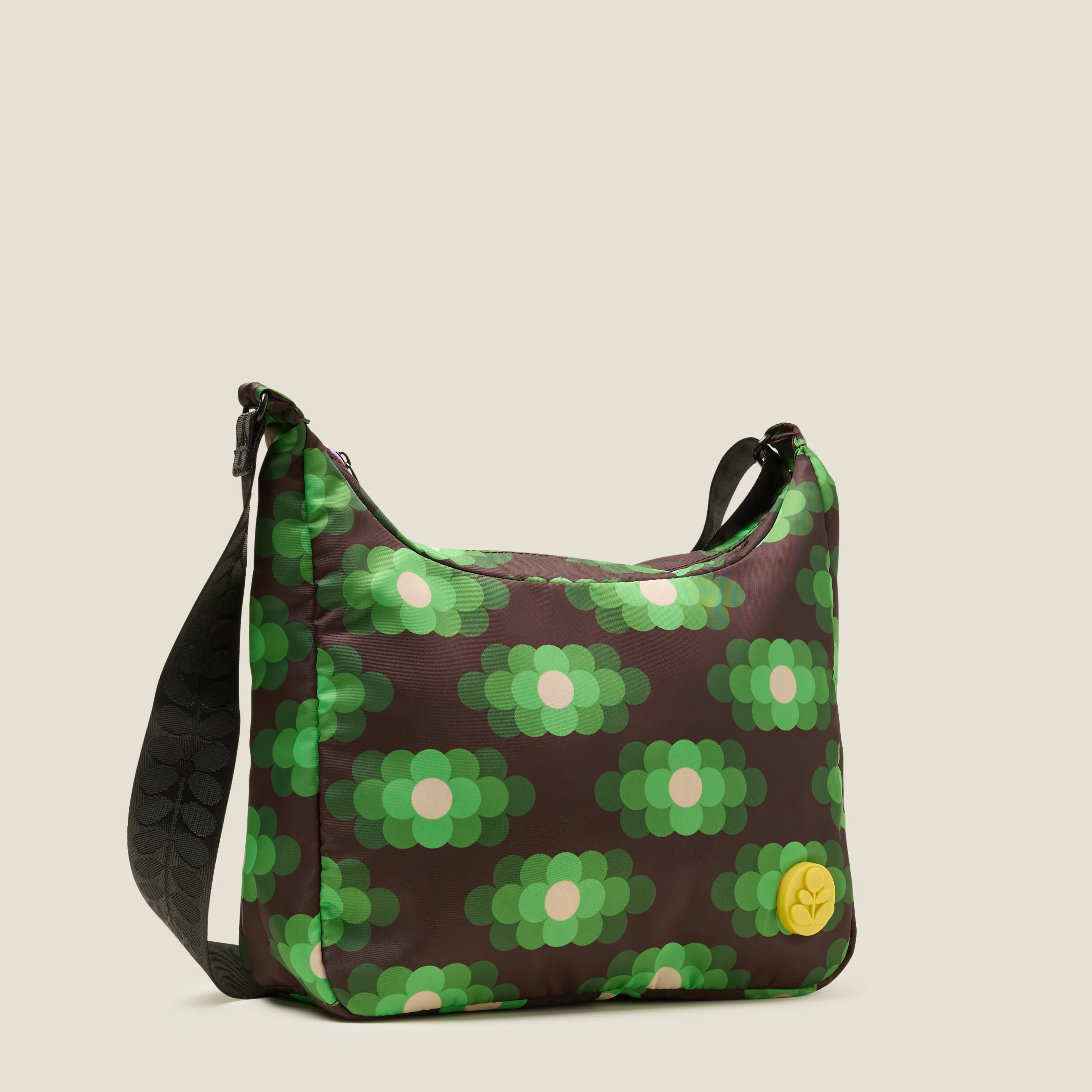 Area Hobo Bag - Flower Haze Neon Green - Image 2