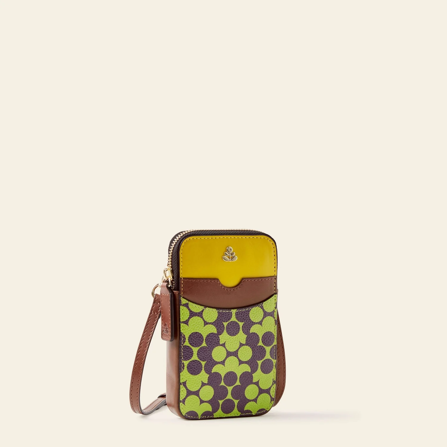 Ariel Phone Case - Purple Puzzle Flower - Image 3