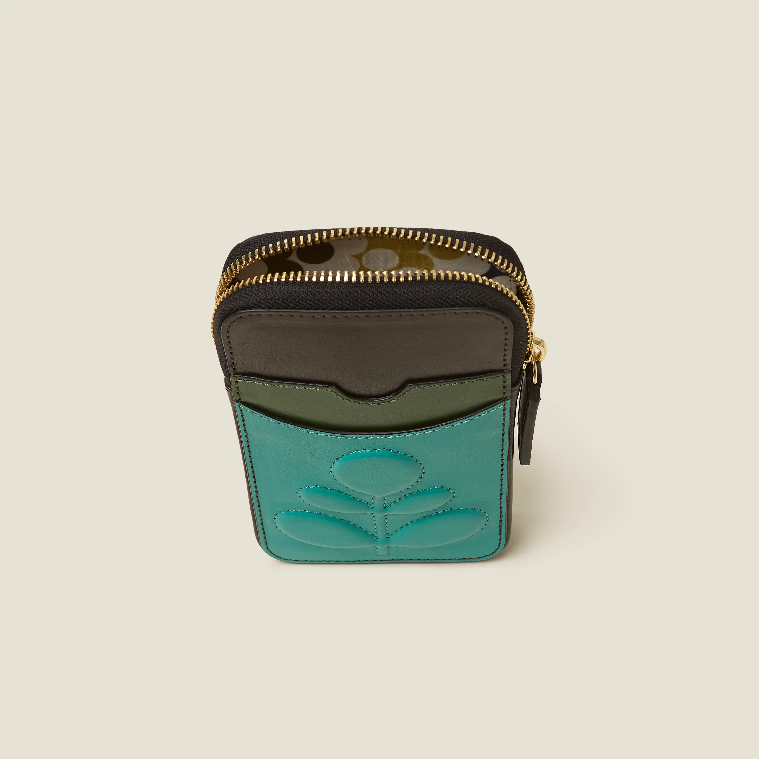 Ariel Phone Case - Embossed Stem Turquoise - Image 5