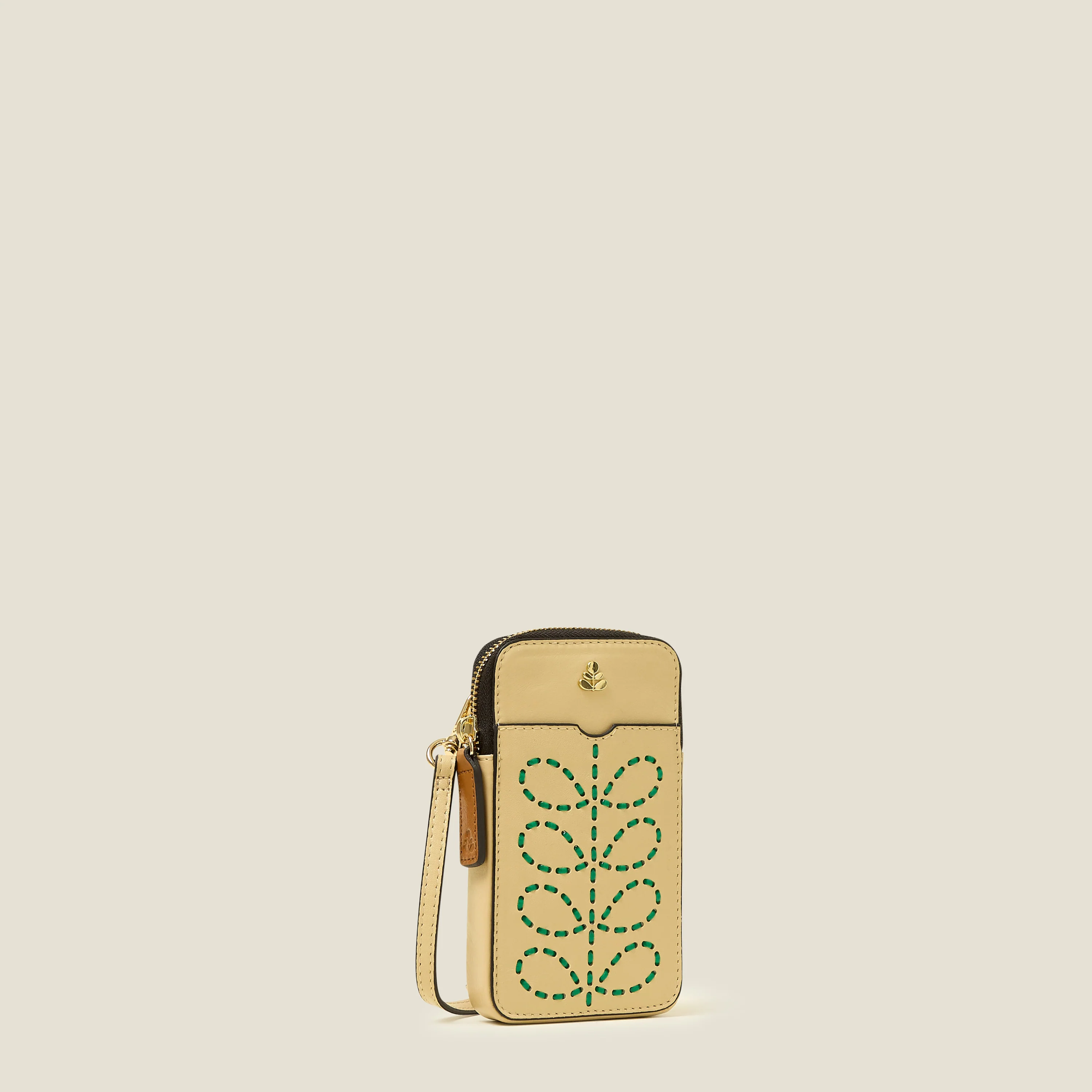 Ariel Phone Case - Whipstitch Stem Cream - Image 2