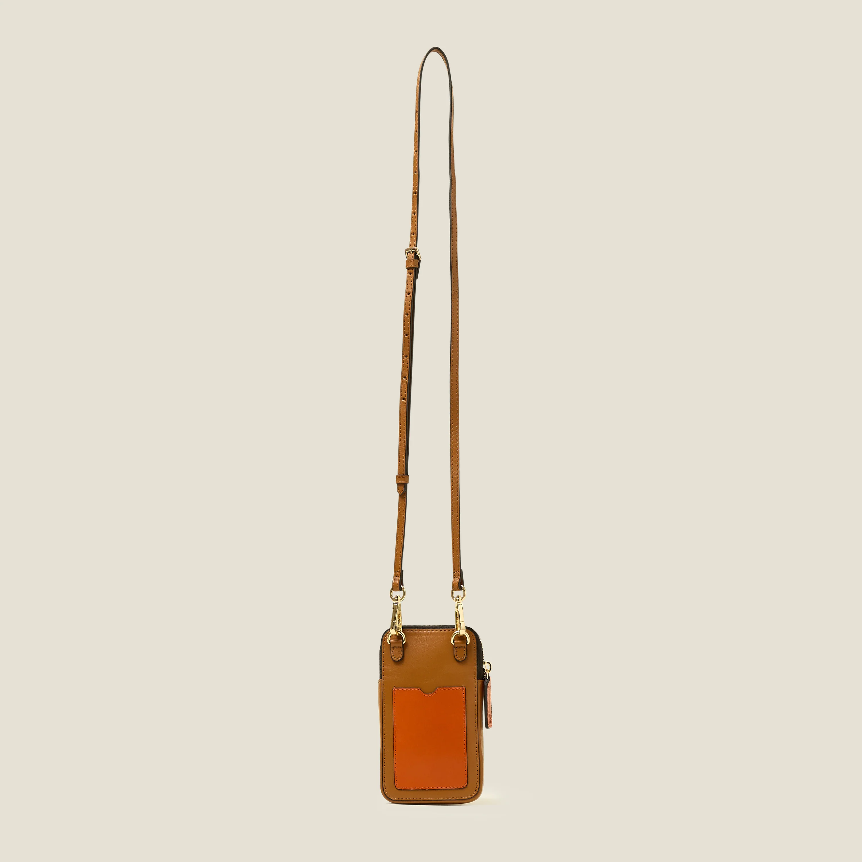 Ariel Phone Case - Whipstitch Stem Tan - Image 4