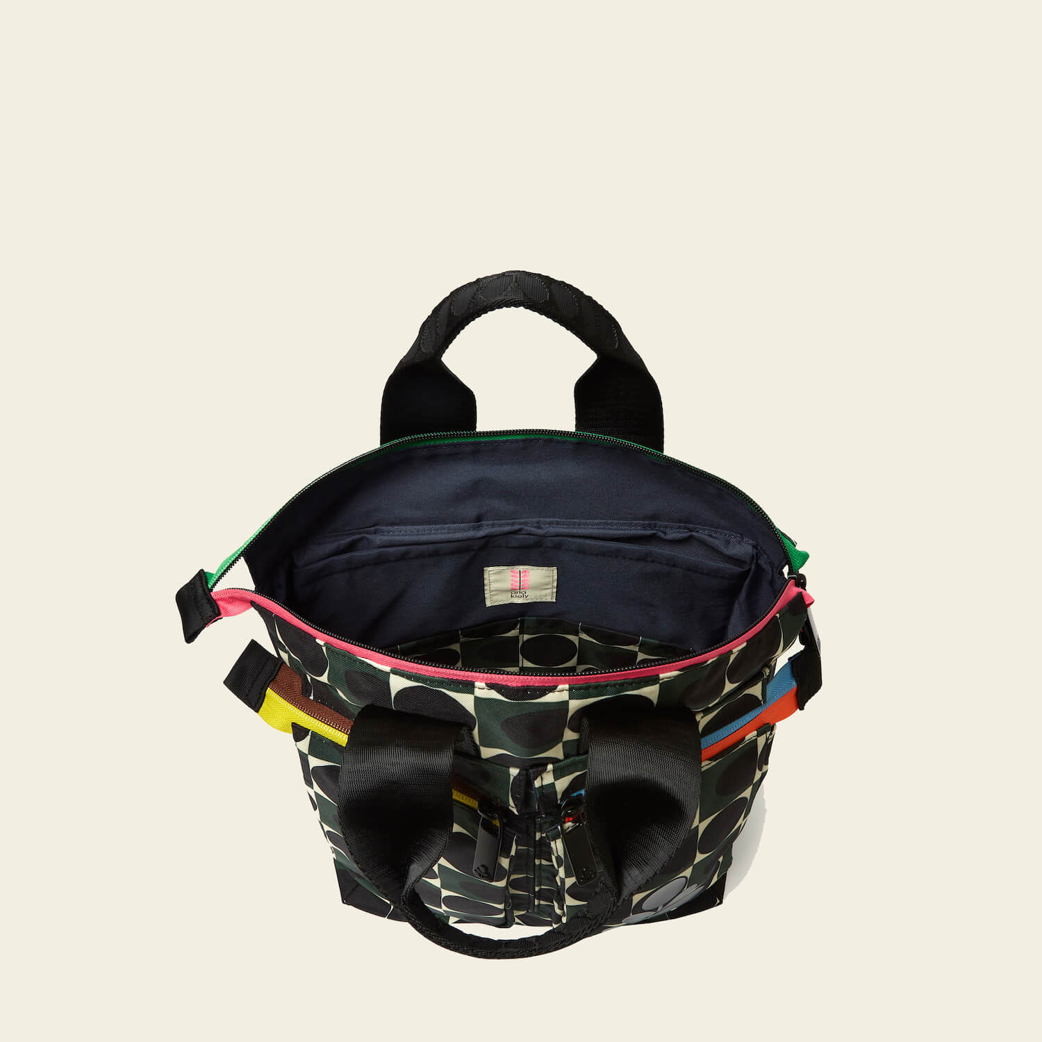 Axis Medium Backpack - Spot Square Forest - Image 5