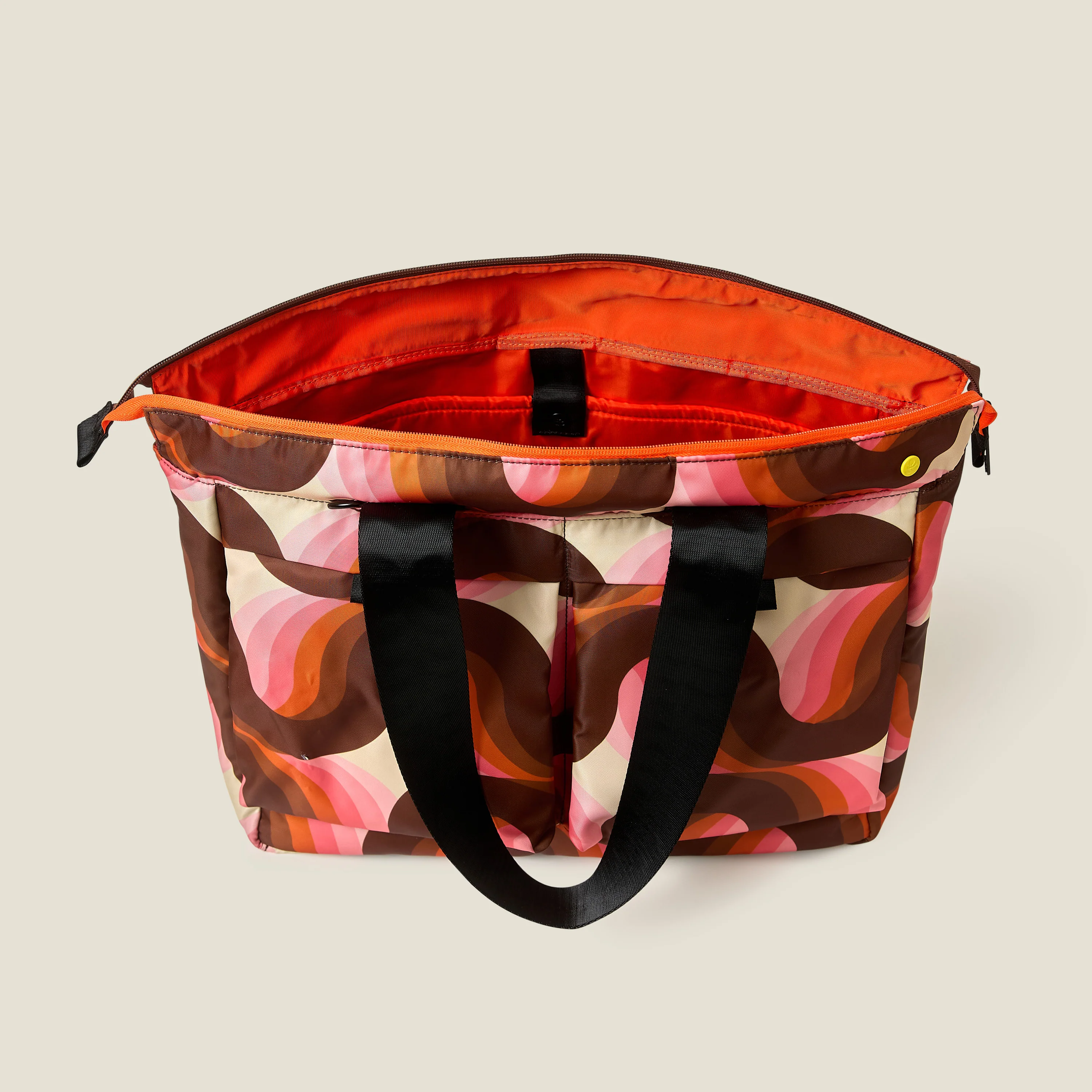 Axis Tote - Rolling Waves Rose - Image 5