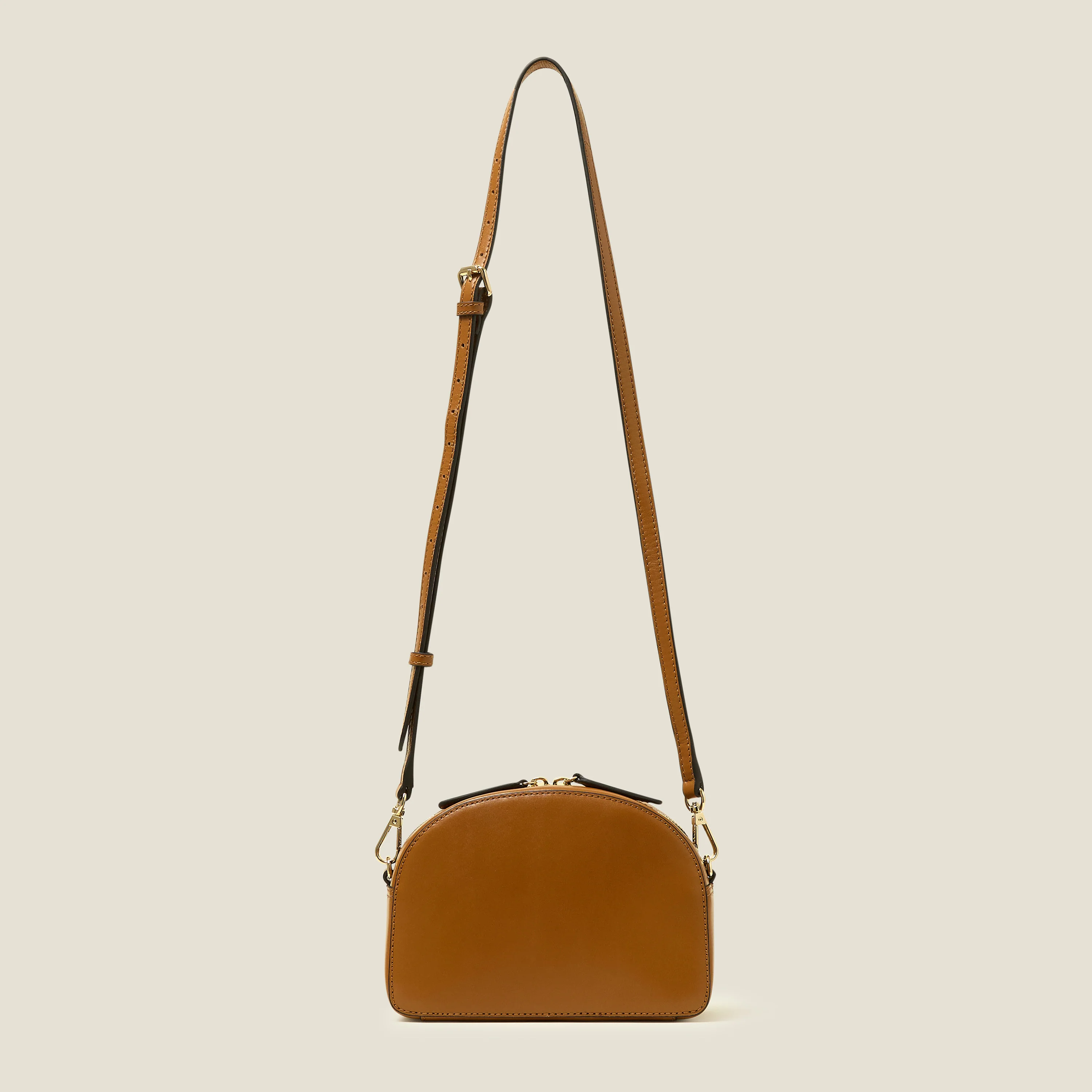 Babaluna Crossbody - Whipstitch Stem Tan - Image 4