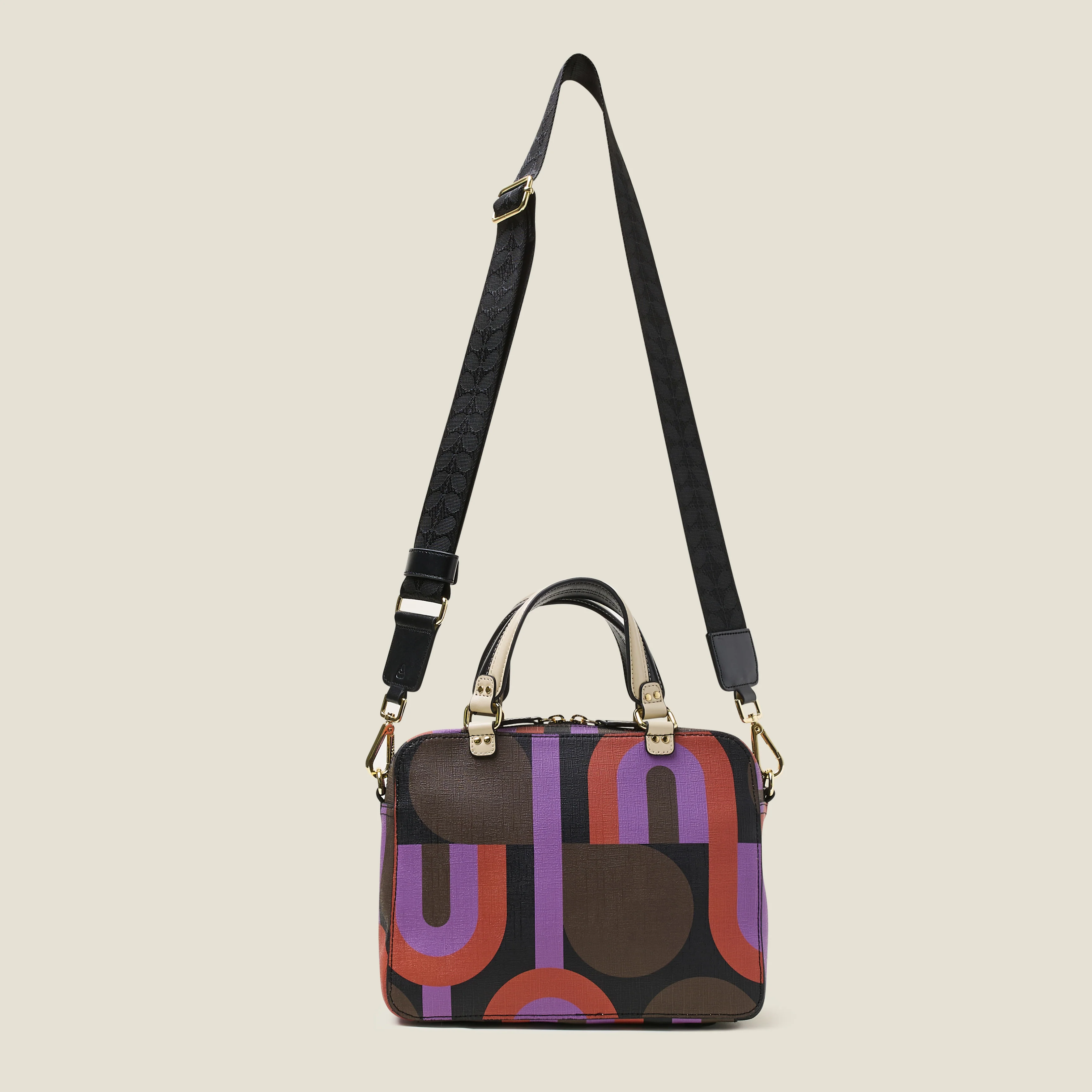 Block Medium Handbag - Circle Line - Image 4