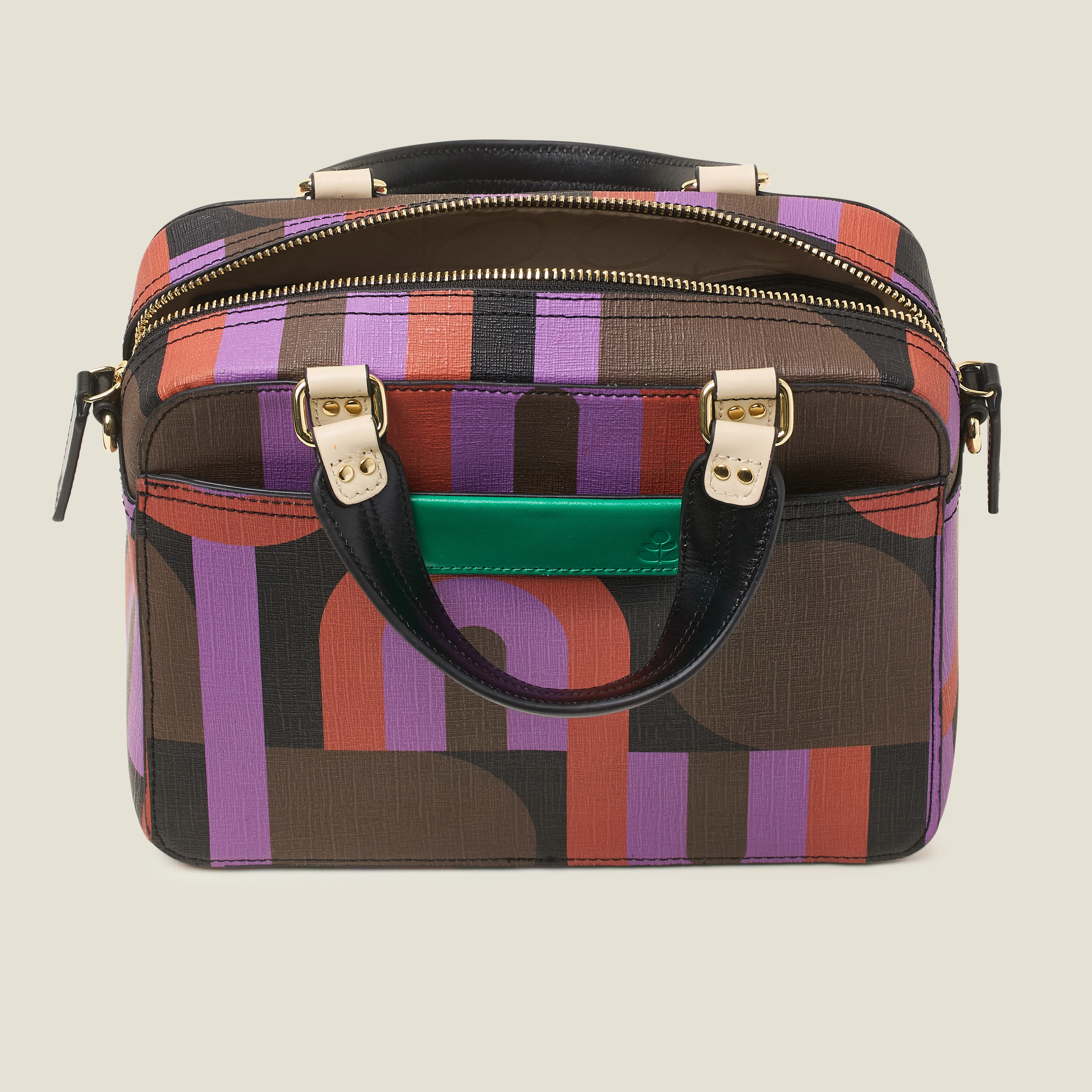 Block Medium Handbag - Circle Line - Image 5