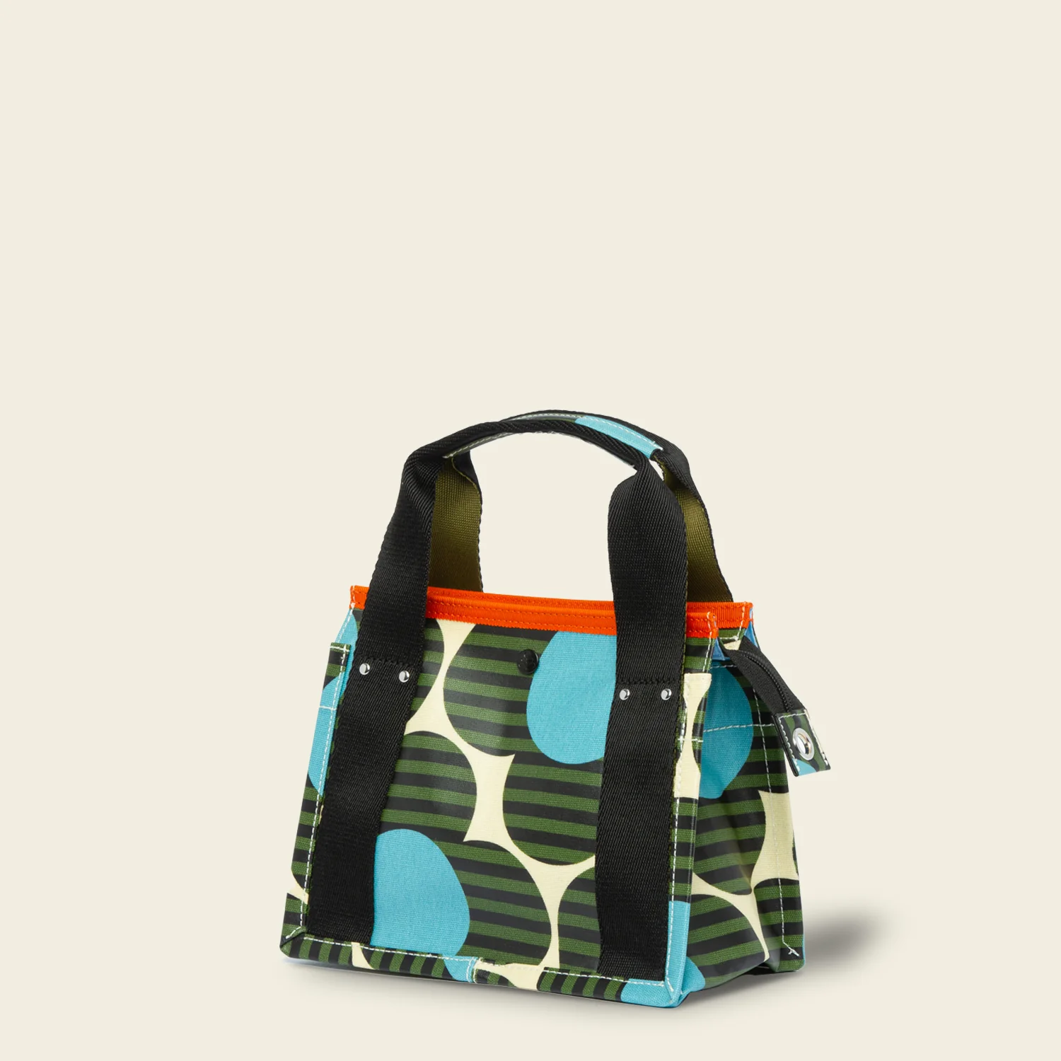 Bromell Handbag - Stripe Flower - Image 2