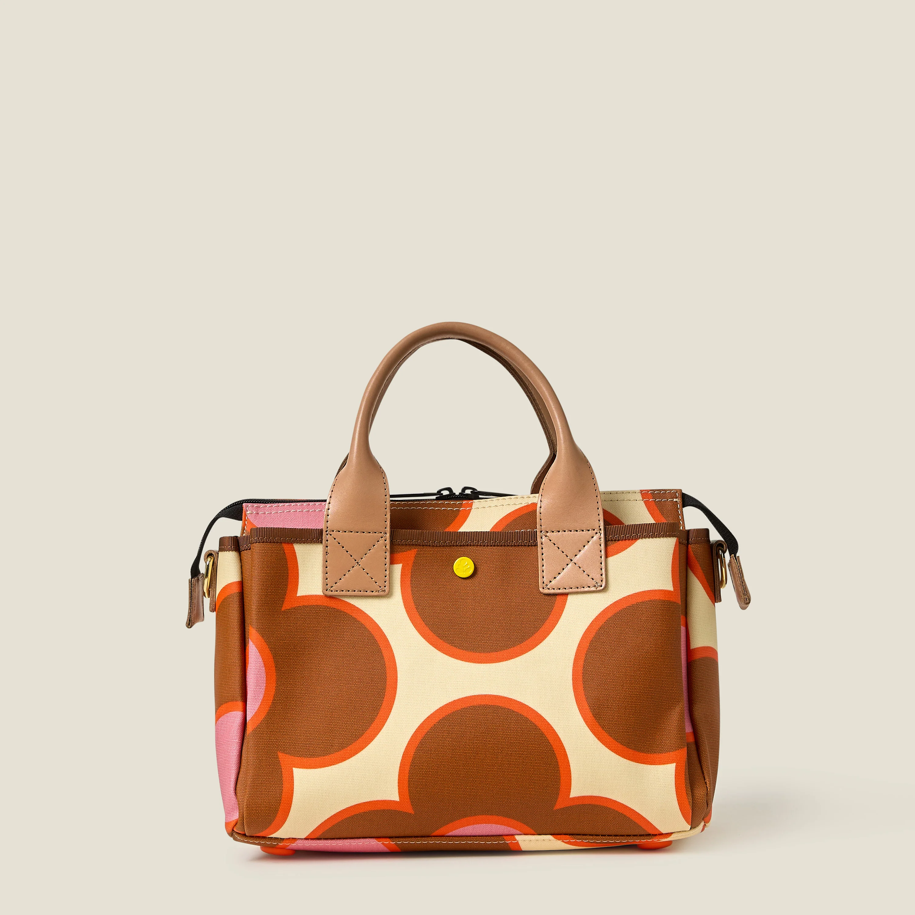 Calder Handbag - Flower Spot Persimmon - Image 2