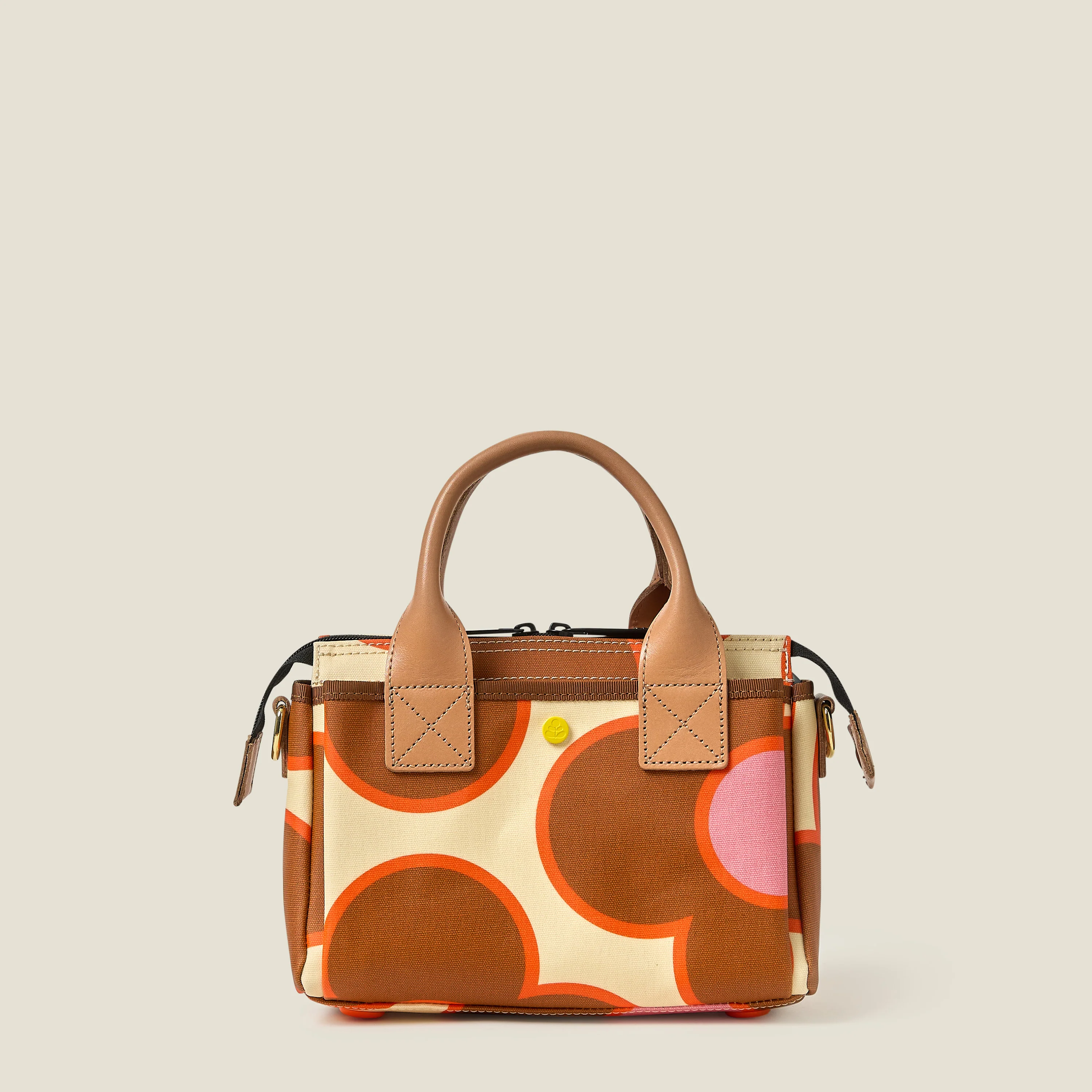 Calder Mini Handbag - Flower Spot Persimmon - Image 2