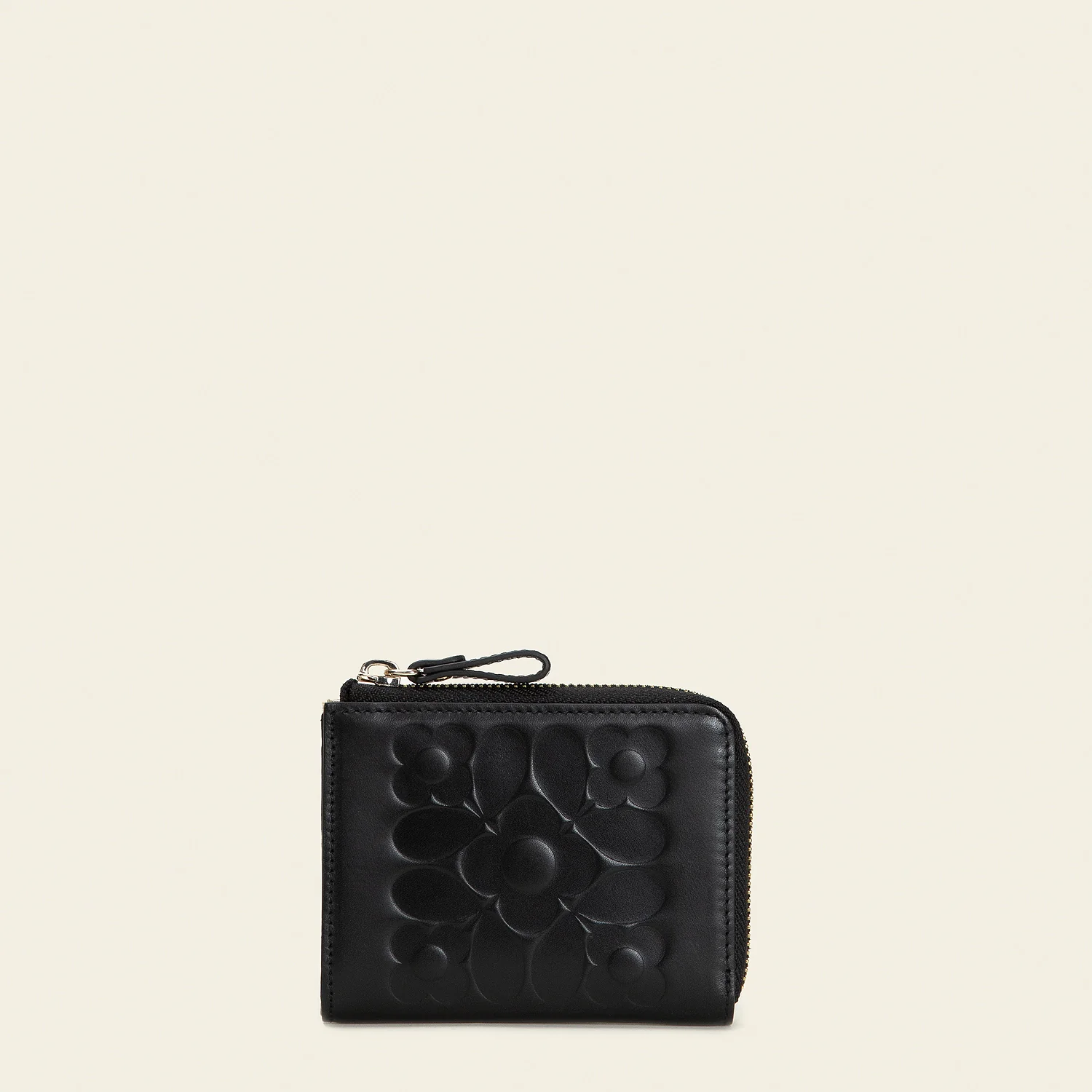 Carla Zip Purse - Black
