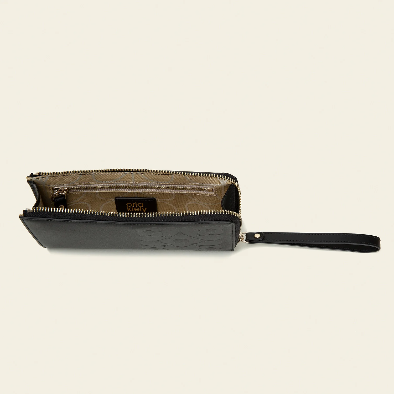 Carrie Long Zip Purse - Black - Image 4