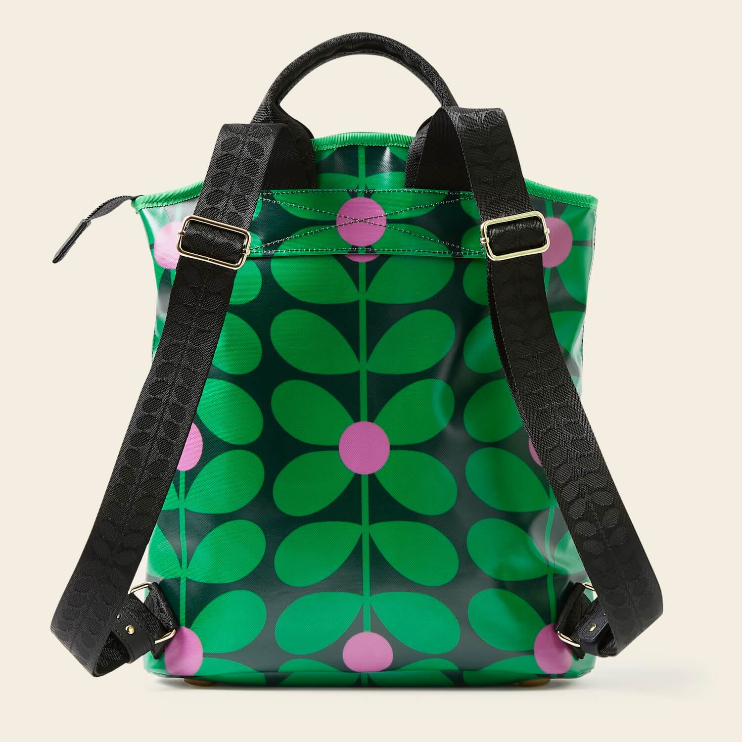 Carry Backpack - Sixties Stem Emerald - Image 4