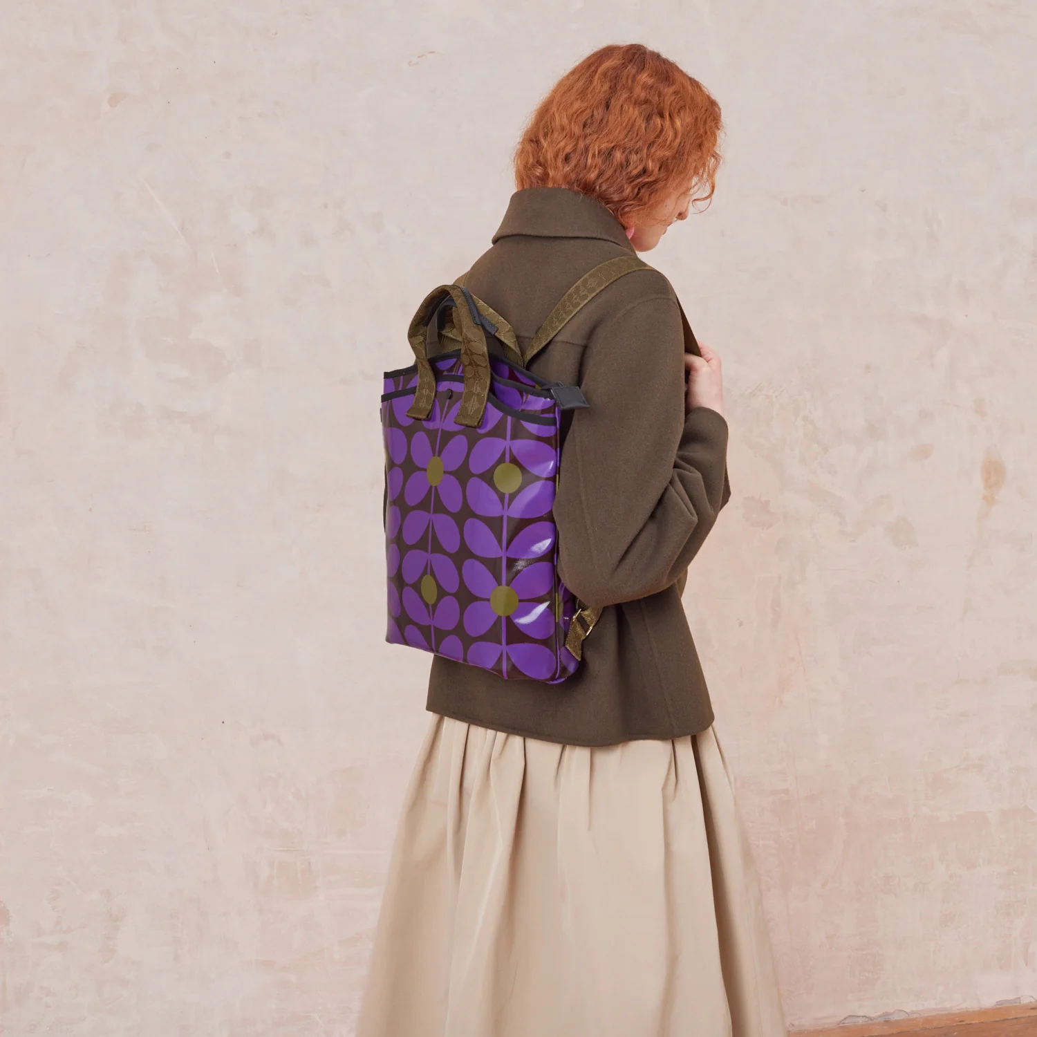 Carry Backpack - Sixties Stem Orchid - Image 6