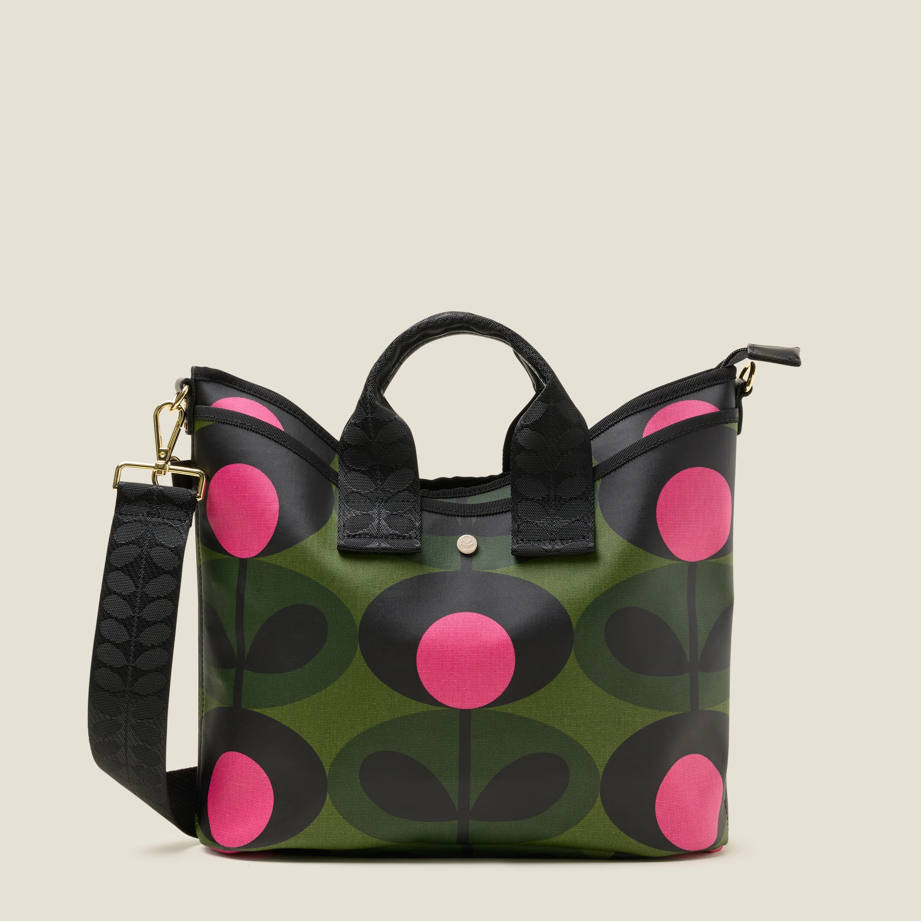 Carry Grab Crossbody Bag - Oval Stem Forest