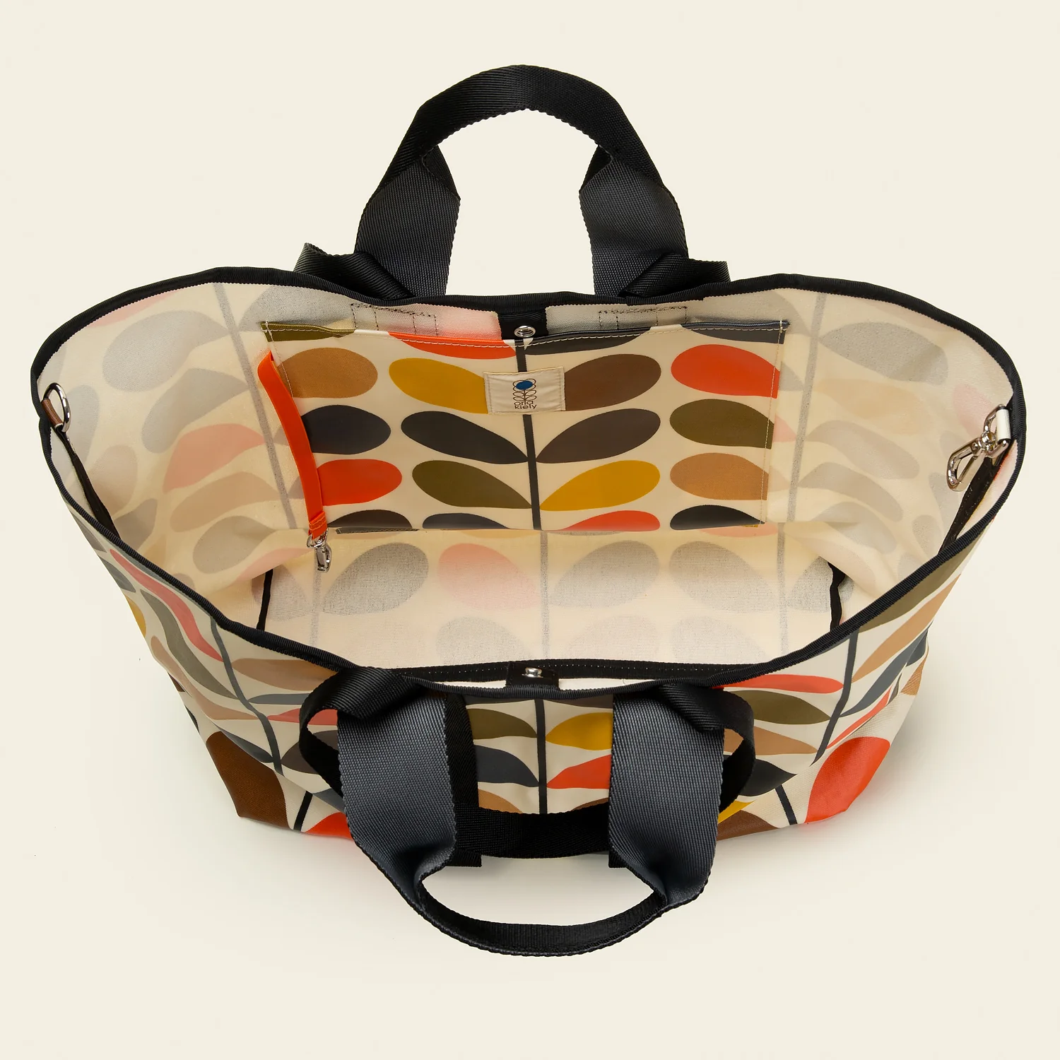 Carryall Basic Large Tote - Classic Multi Stem - Image 5