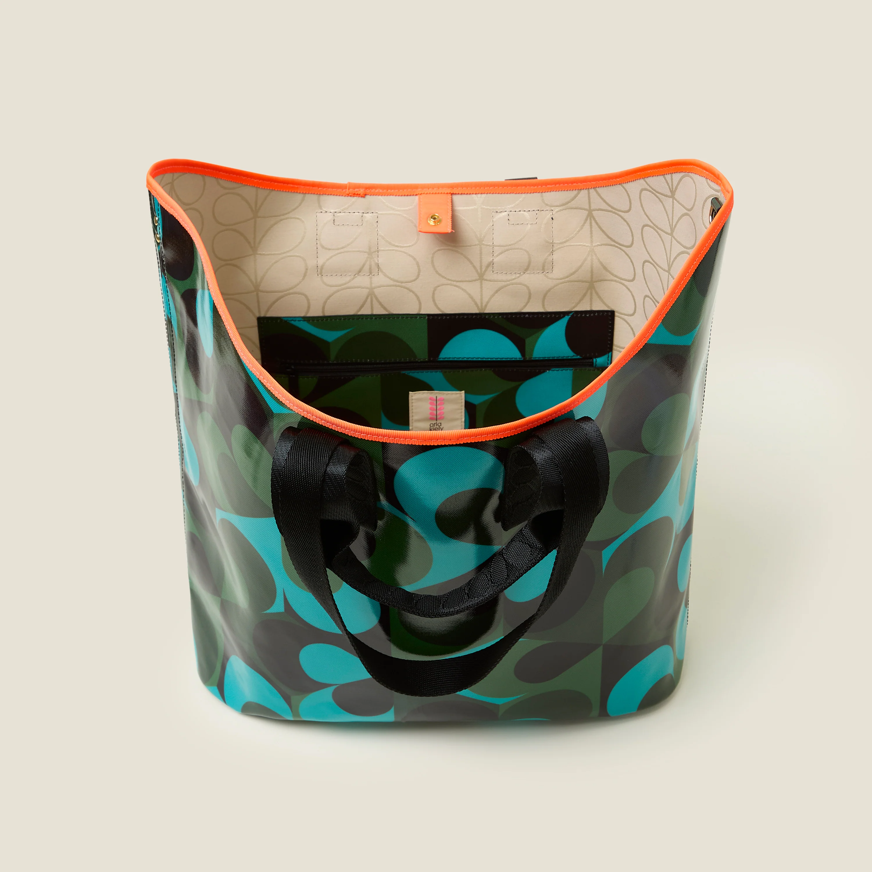 Carryall Large Tote - Kaleidoscope Emerald - Image 5
