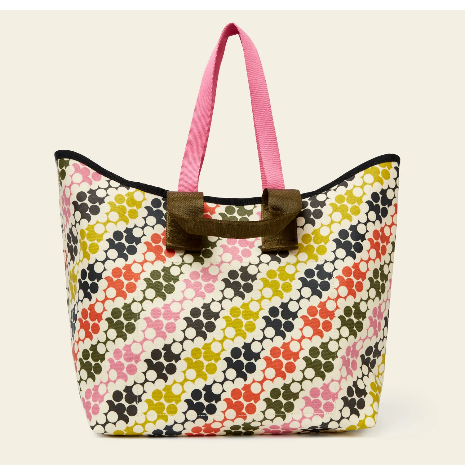 Carryall Large Tote - Puzzle Flower Multi - Image 4