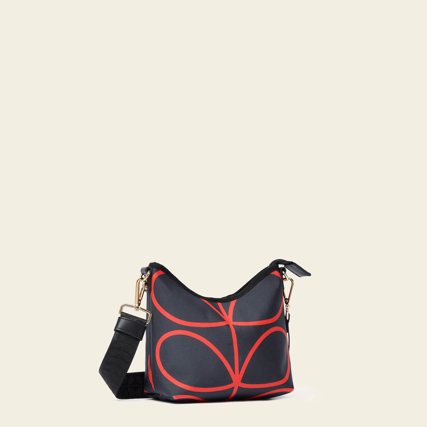 Carrymin Crossbody - Linear Stem Navy - Image 3