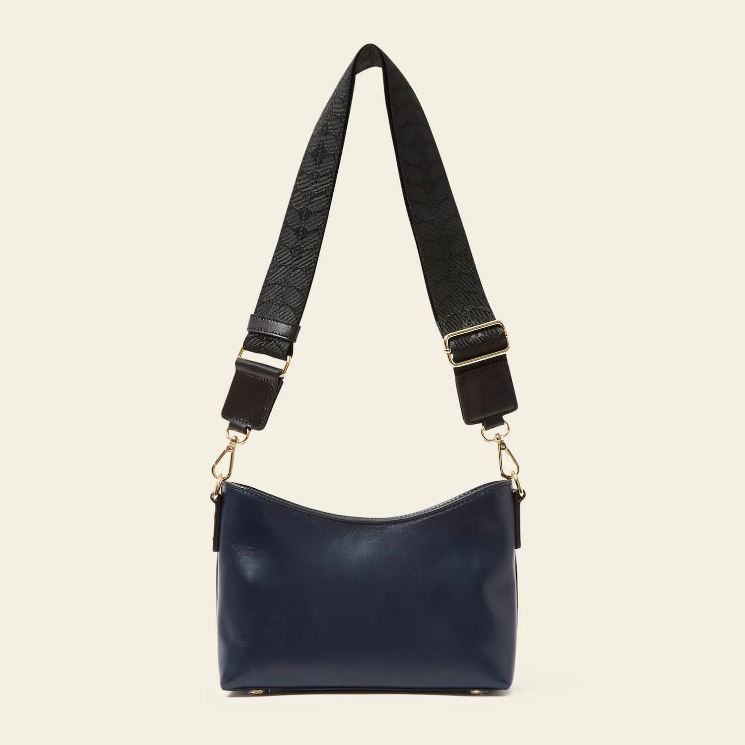 Carrymin Crossbody - Navy Puzzle Flower - Image 4