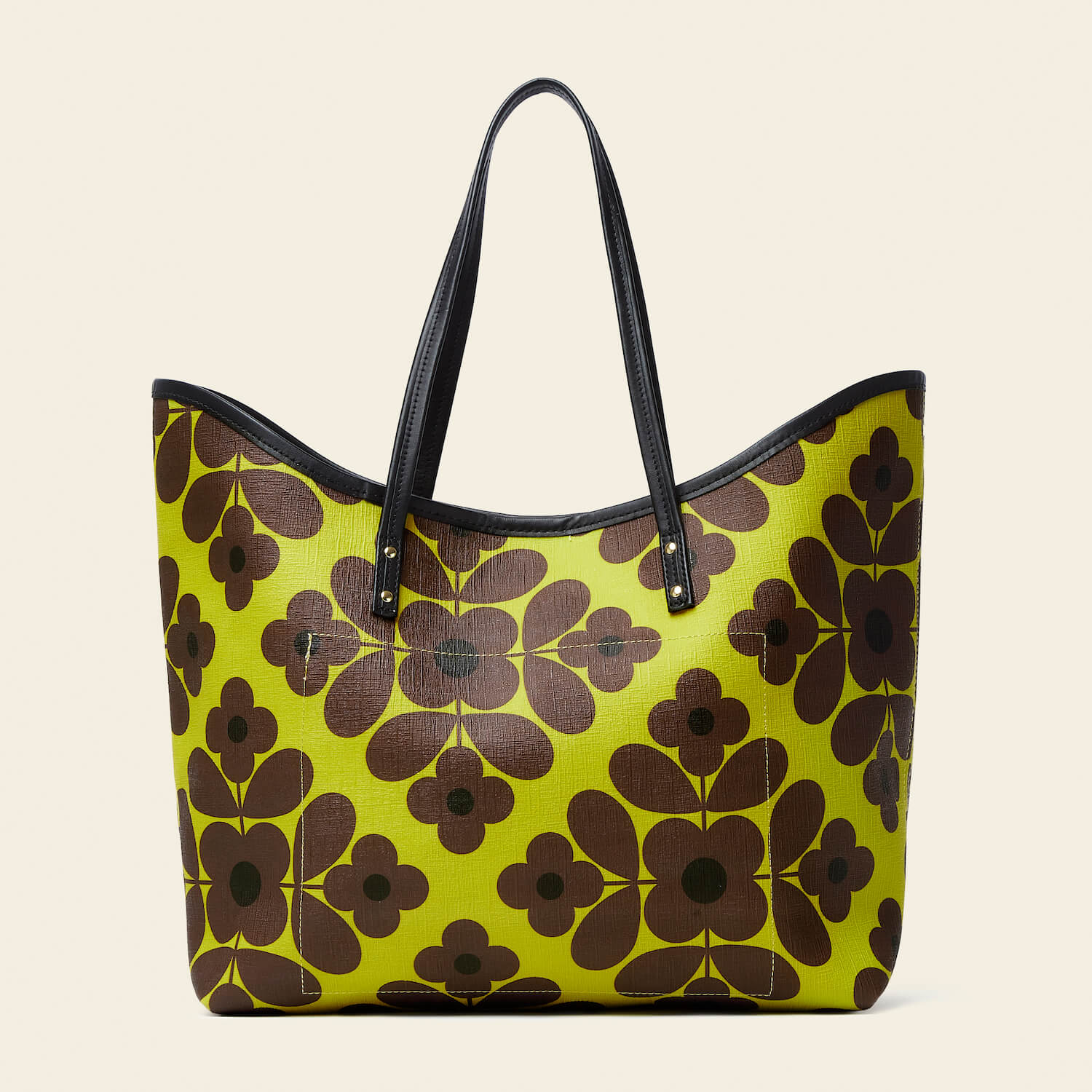 Carrymore Tote - Flower Tile Chartreuse - Image 4