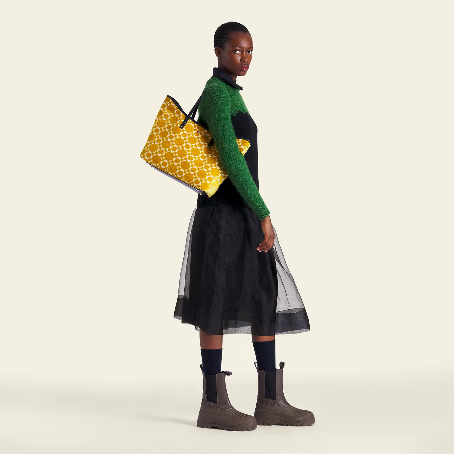 Carrymore Tote - Retro Tile Dandelion - Image 2