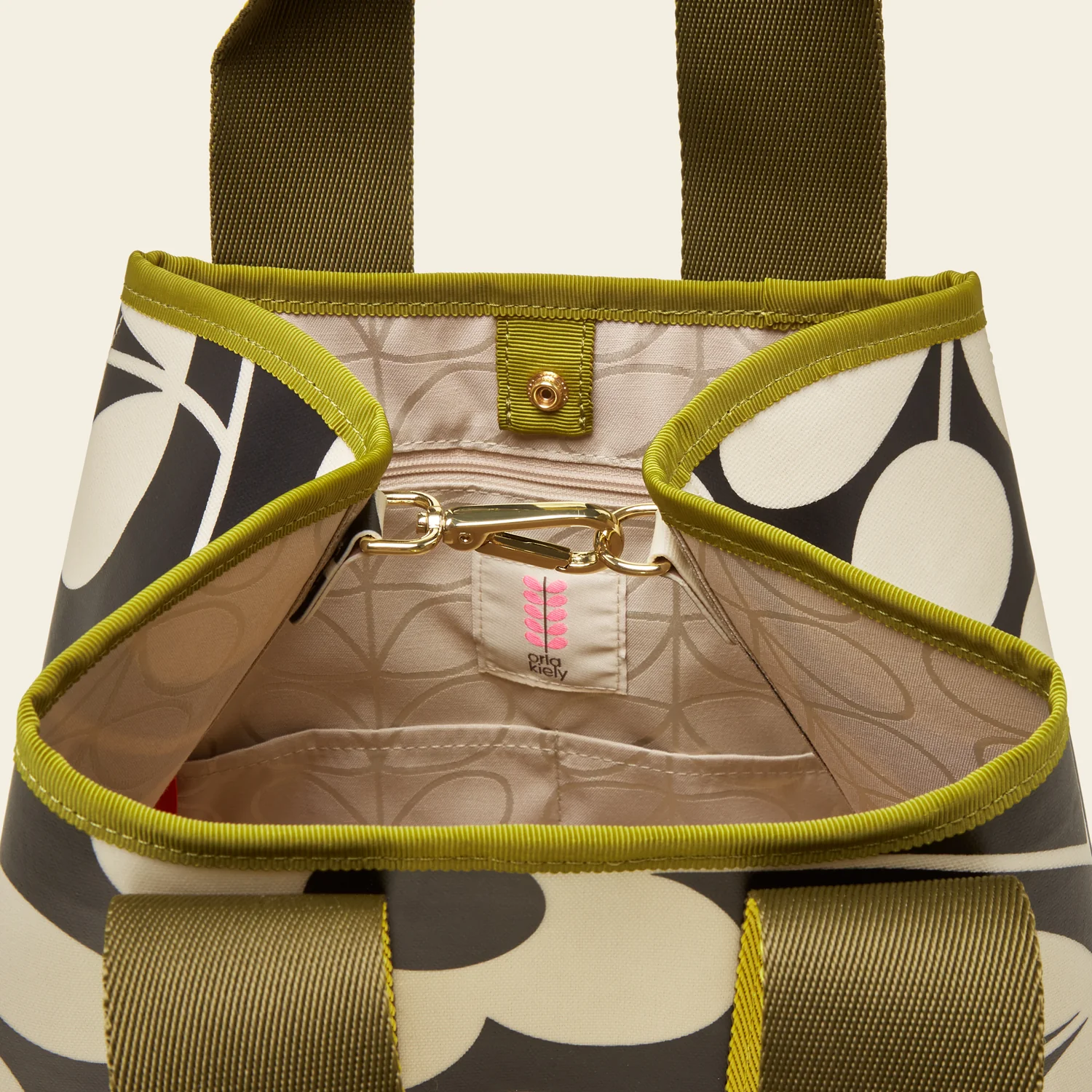 Carrysmall Medium Tote - Giant Stem Sprig - Image 4