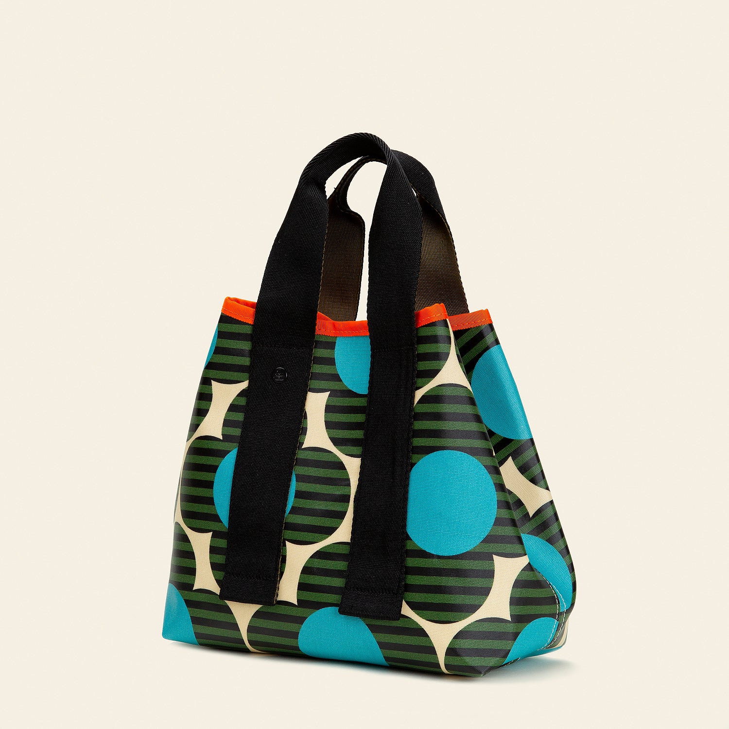Carrysmall Medium Tote - Stripe Flower Calypso - Image 2