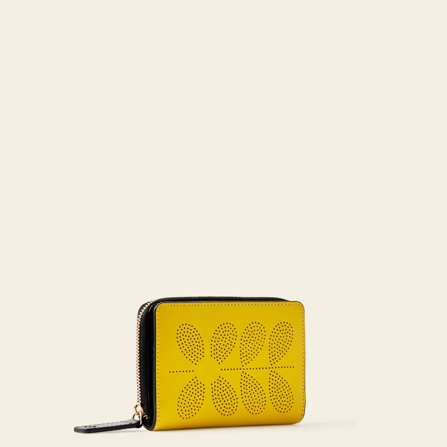 Celia Medium Wallet - Daffodil Punched Flower - Image 2