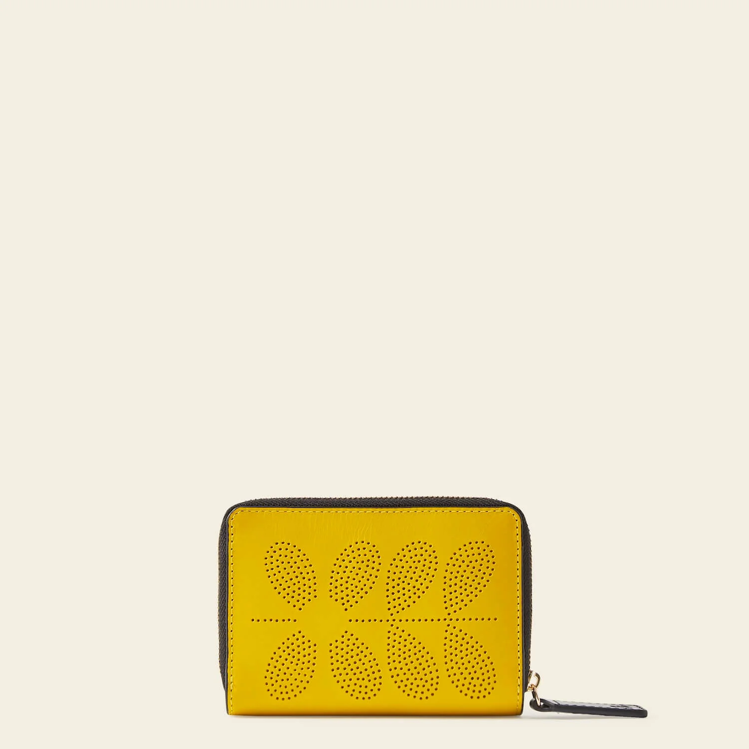 Celia Medium Wallet - Daffodil Punched Flower - Image 3