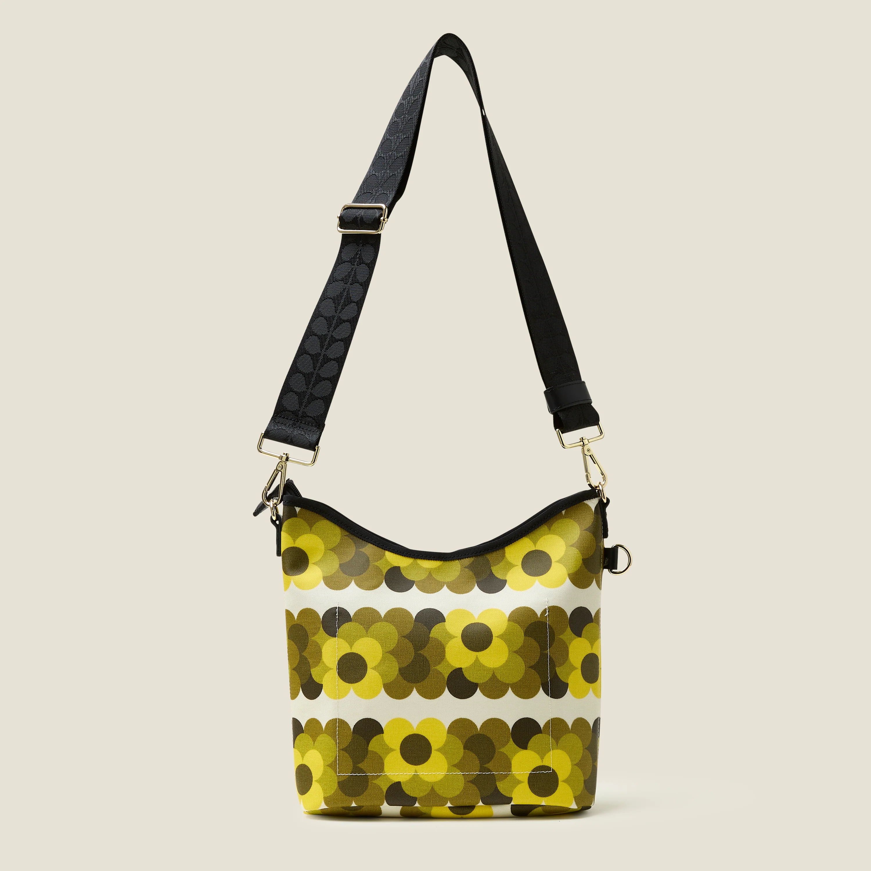 Cross Carry Crossbody - Retro Flower Yellow - Image 3