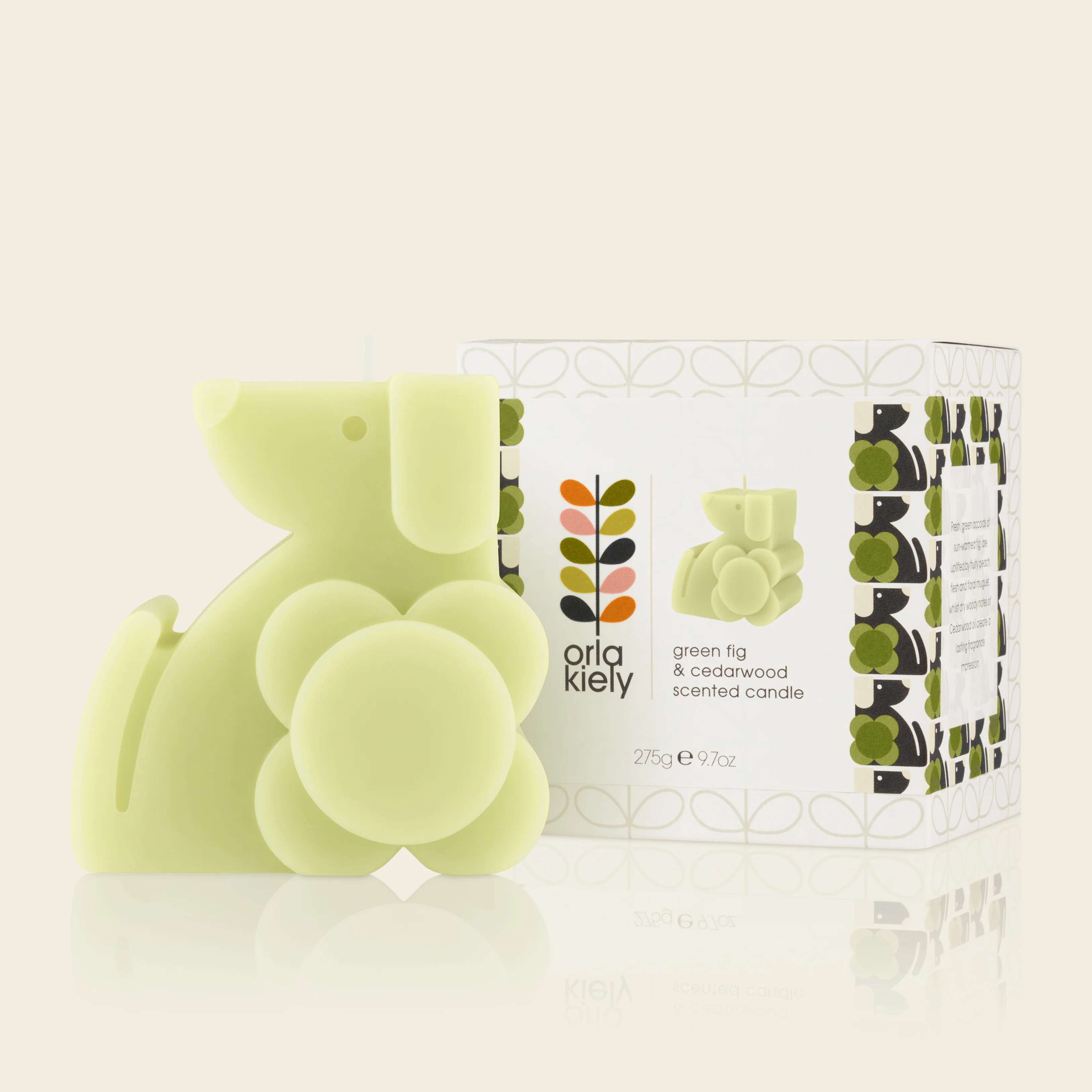 Dog Candle - Fig & Cedarwood - Image 3