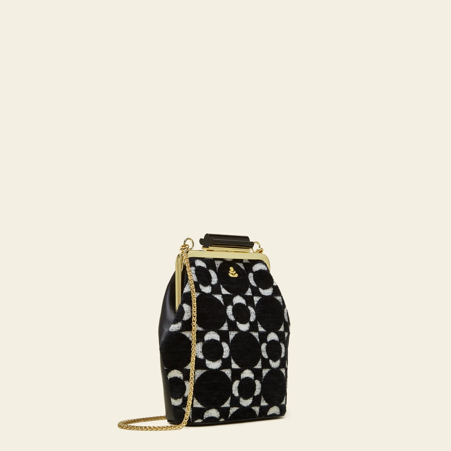 Dolly Mini Crossbody - Retro Tile Black - Image 3