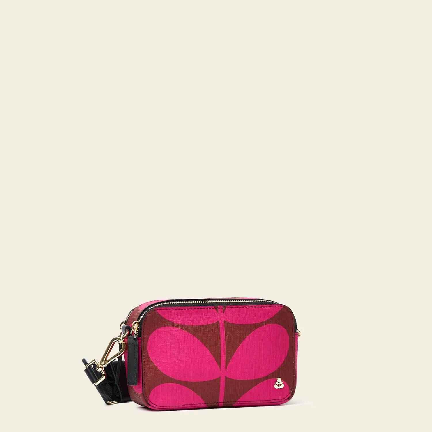 Duo Crossbody - Solid Stem Cerise - Image 3
