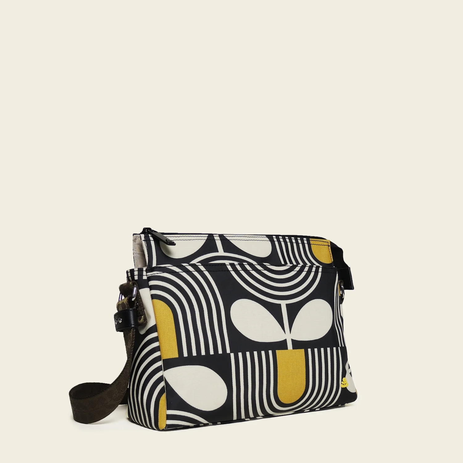 Fielder Crossbody - Giant Striped Tulip Noir - Image 3