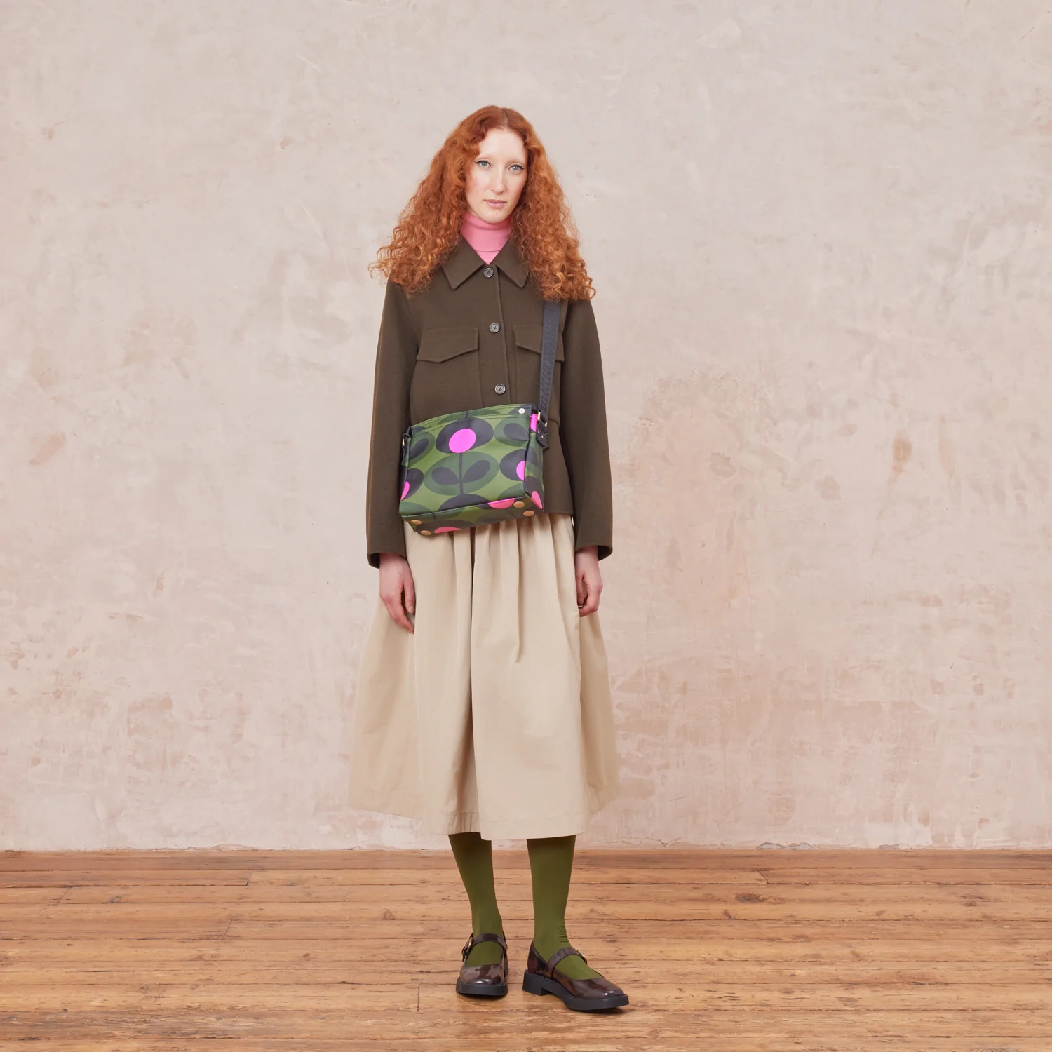 Fielder Crossbody Bag - Oval Stem Forest - Image 6
