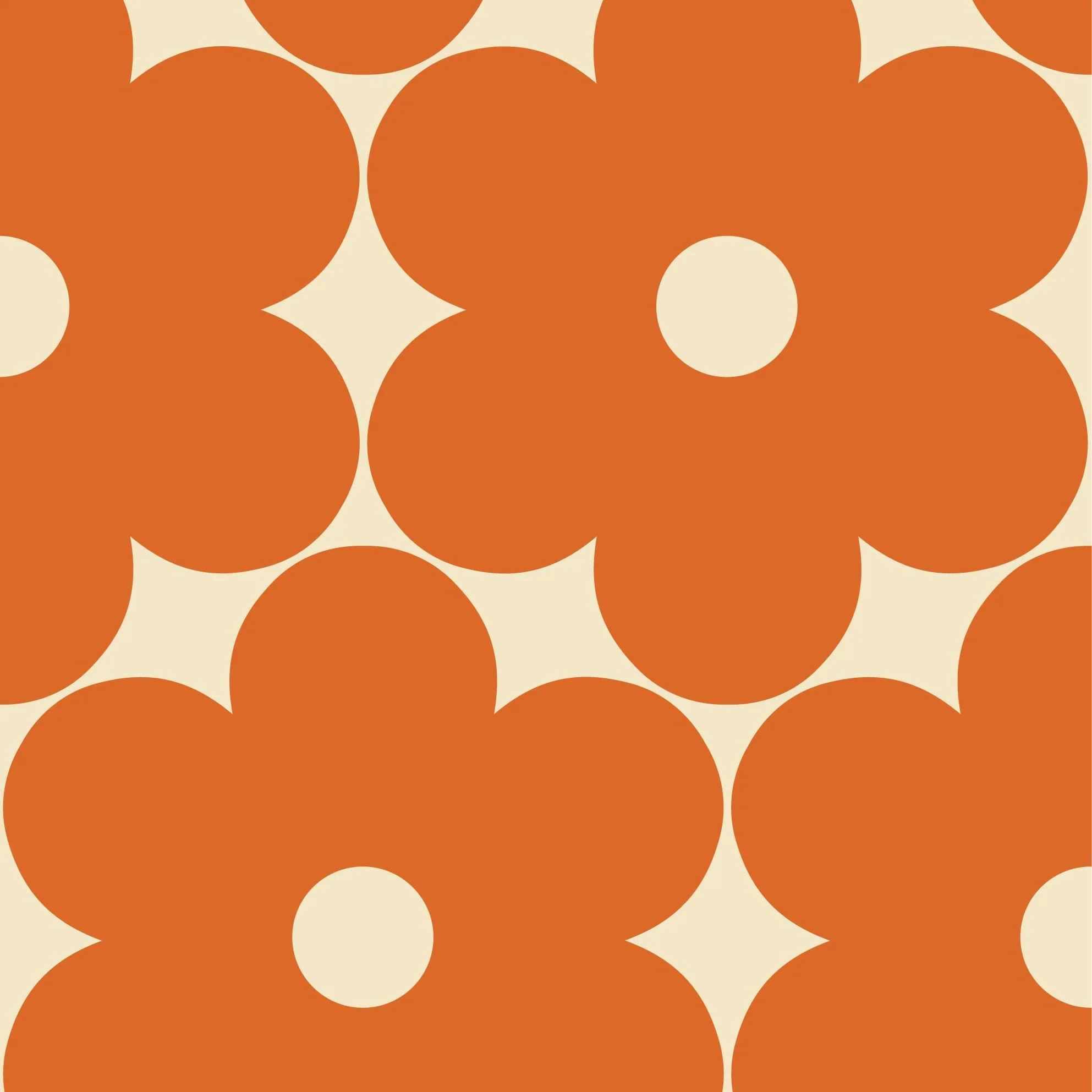 Flower Power Tomato Wallpaper Sample