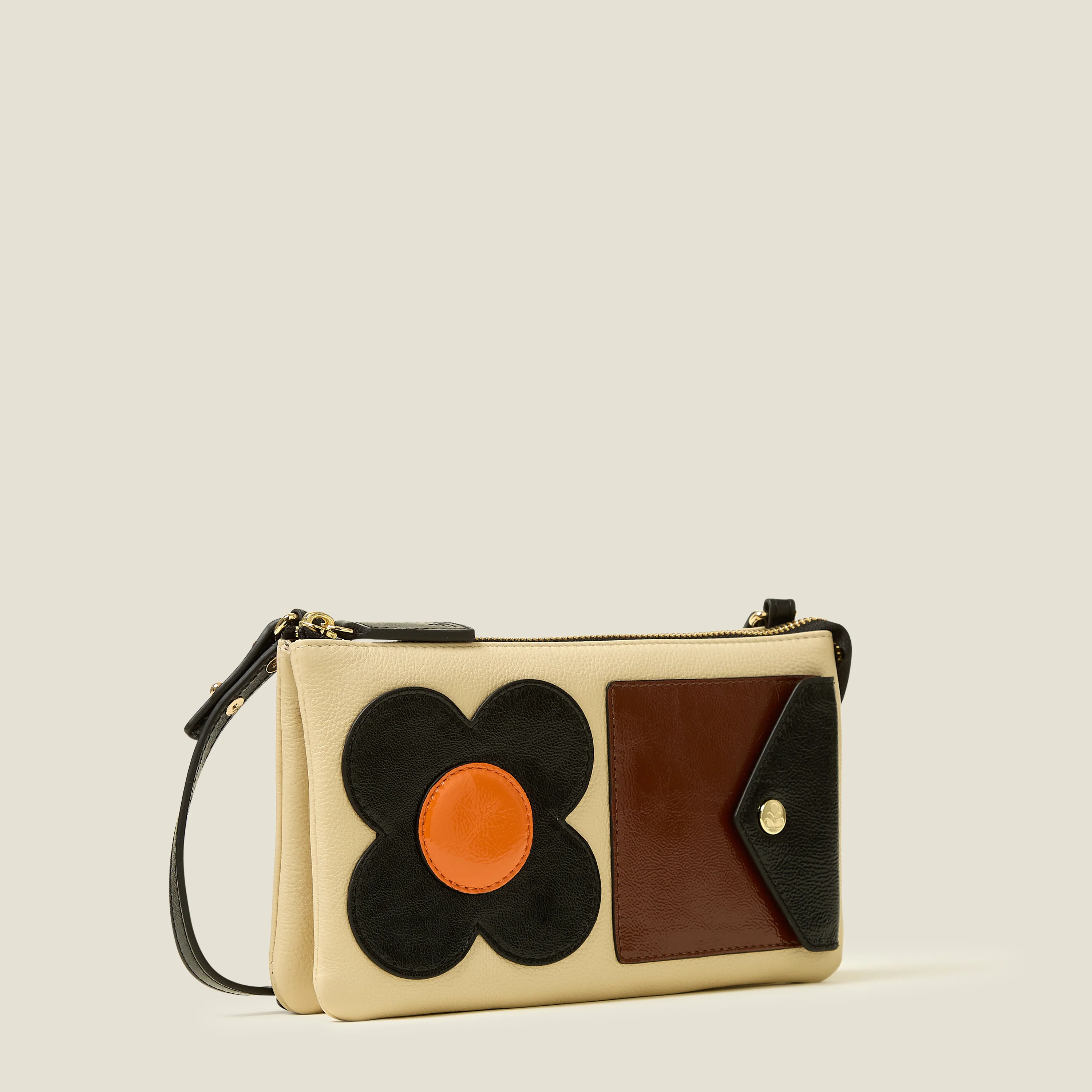Folio Crossbody - Flower Applique Multi - Image 3