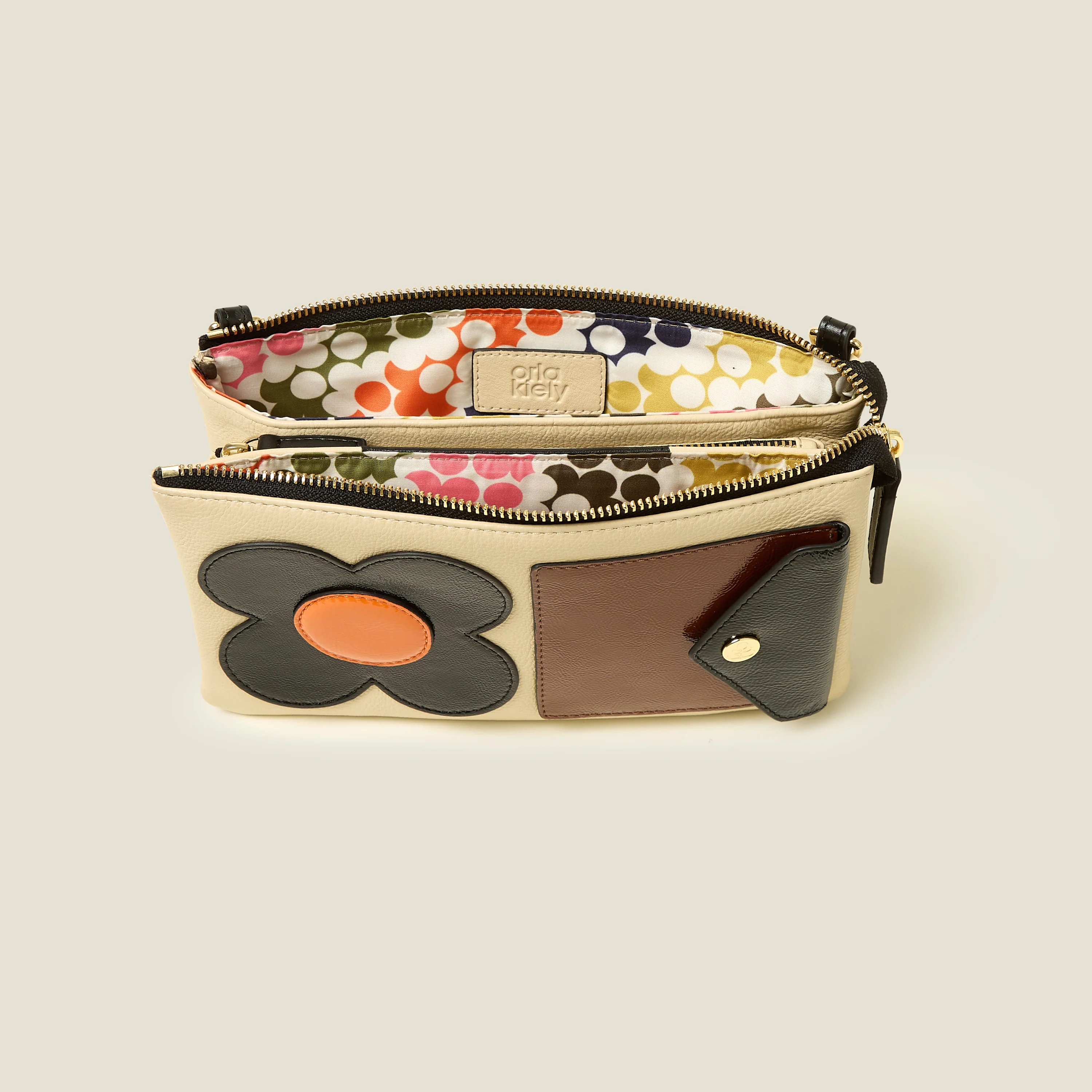 Folio Crossbody - Flower Applique Multi - Image 5