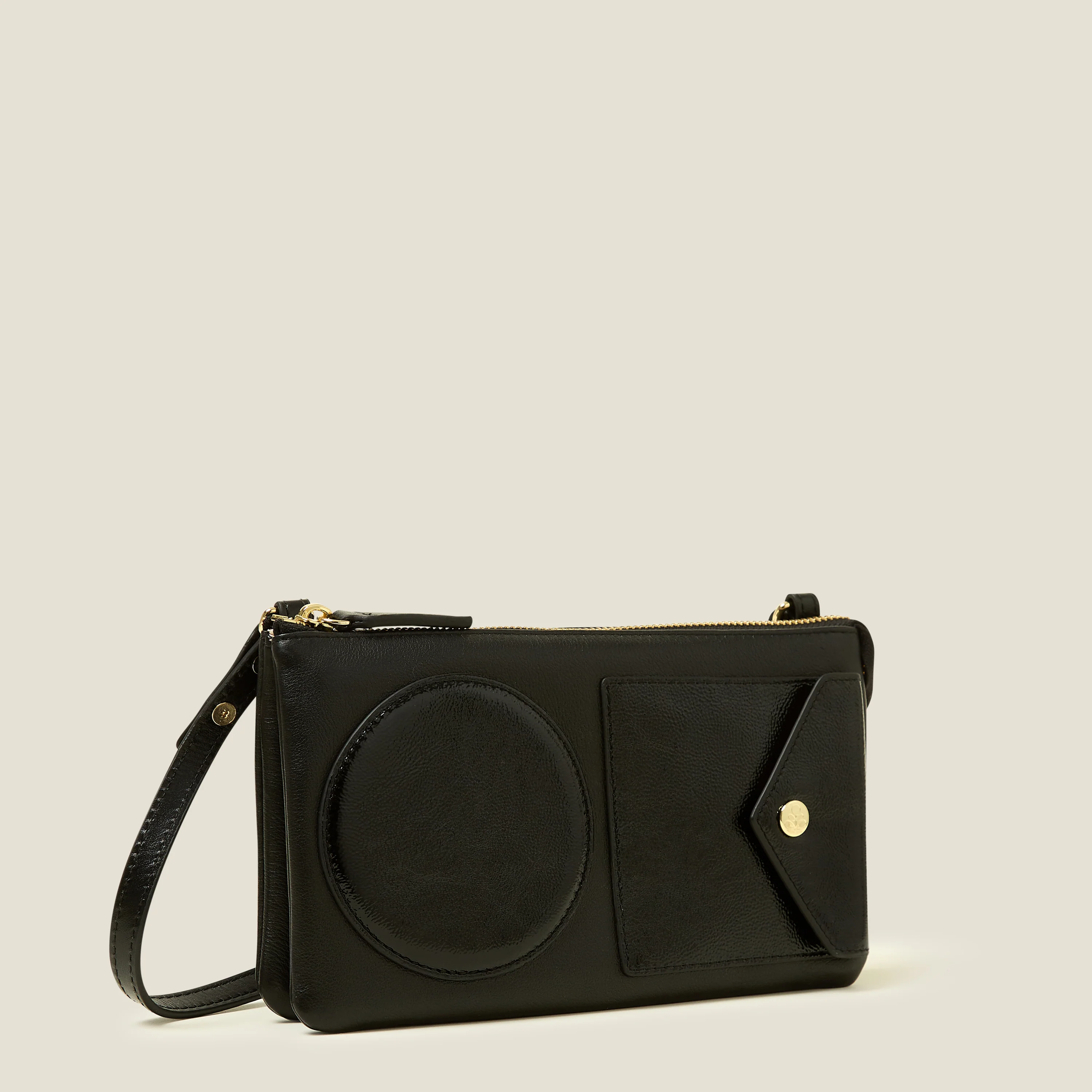 Folio Crossbody - OK Applique Black - Image 2