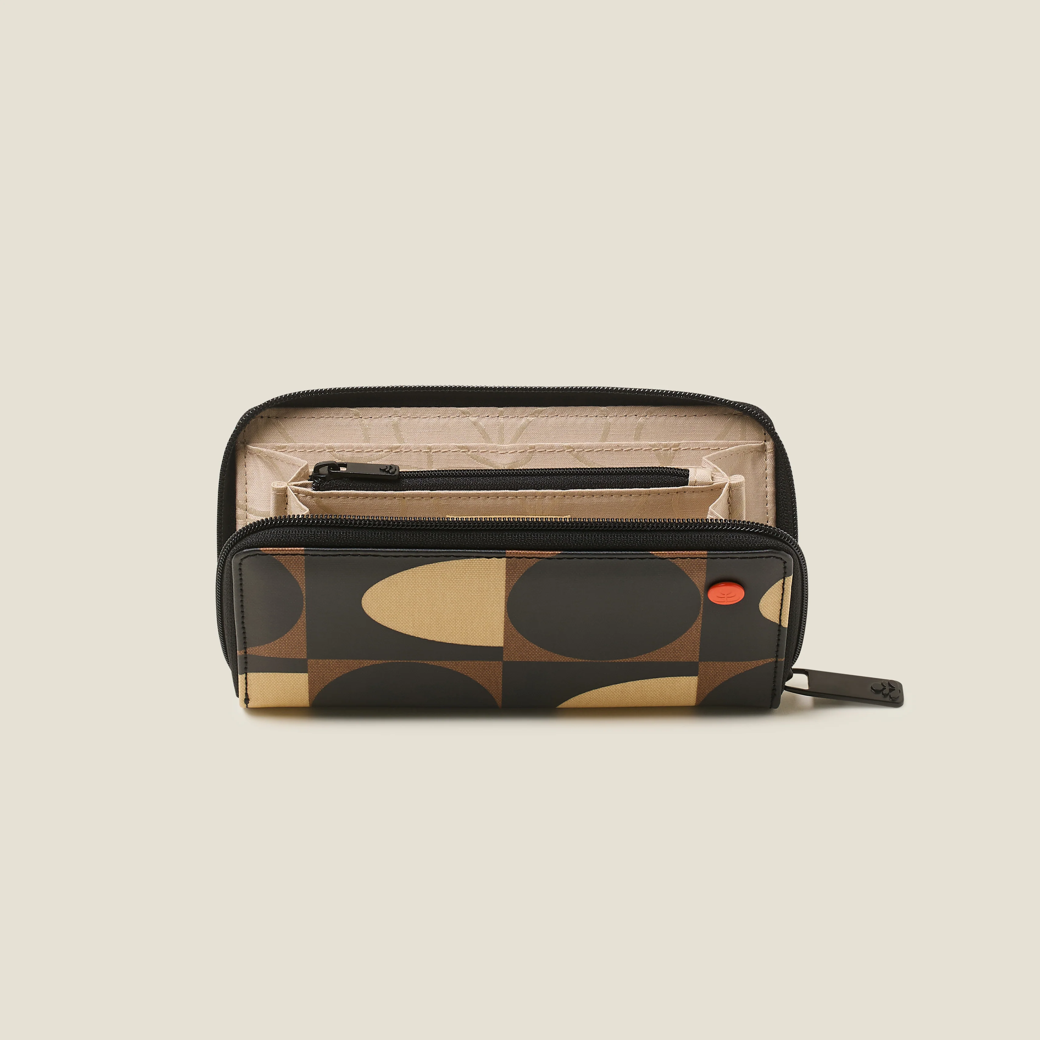 Forget Me Not Wallet - Spot Square Mocha - Image 4