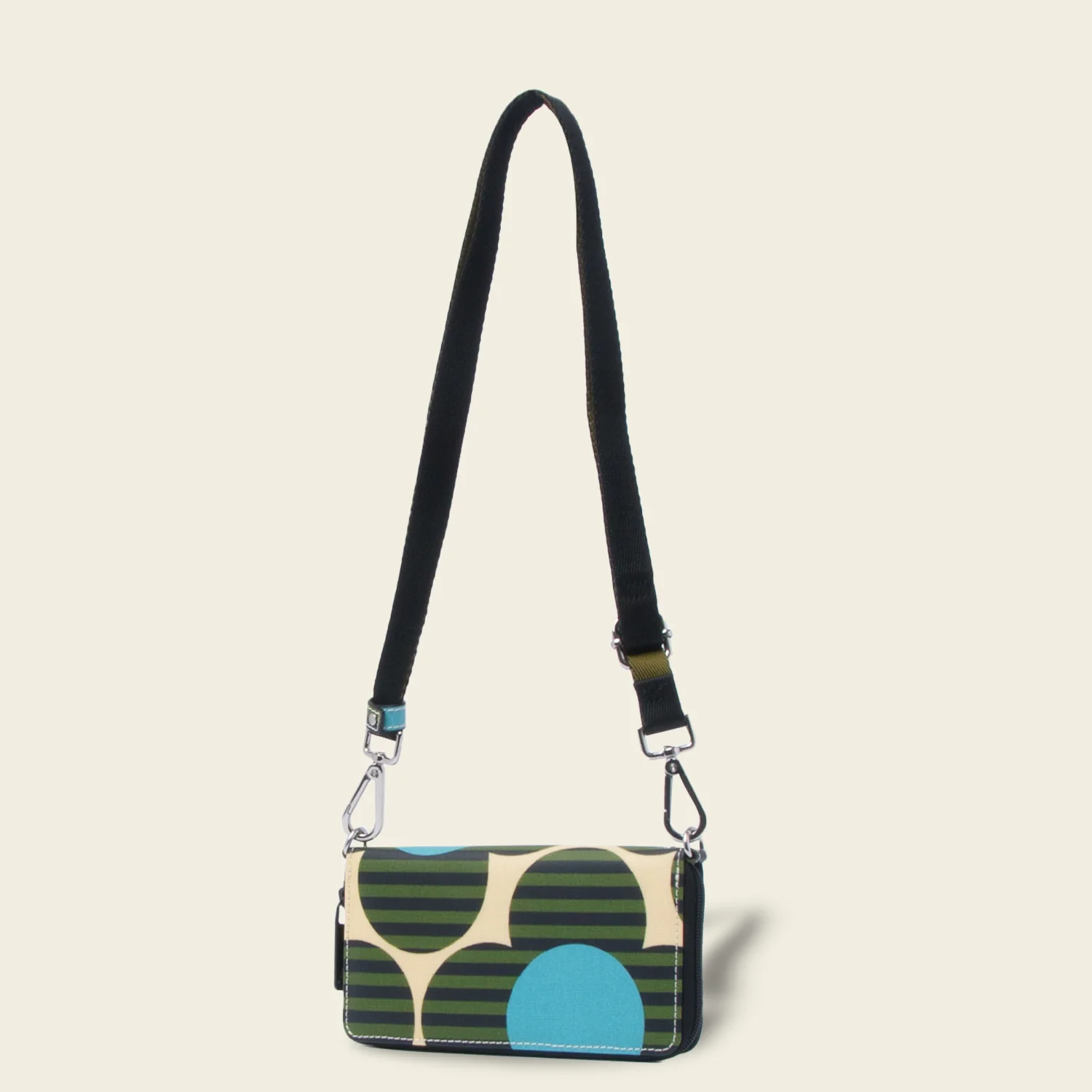 Forget Me Not Crossbody - Stripe Flower - Image 2