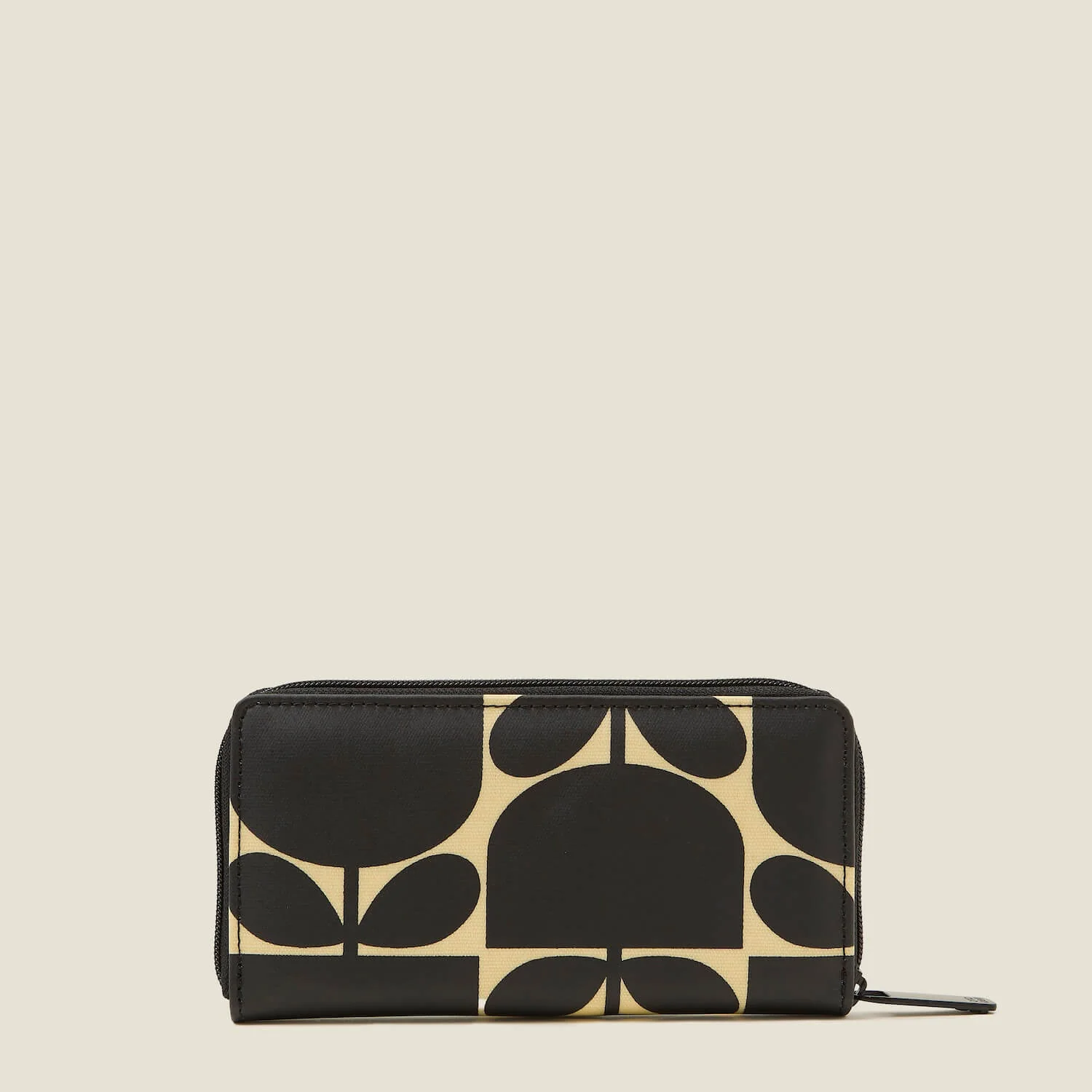 Forget Me Not Wallet - Block Flower Monochrome - Image 3