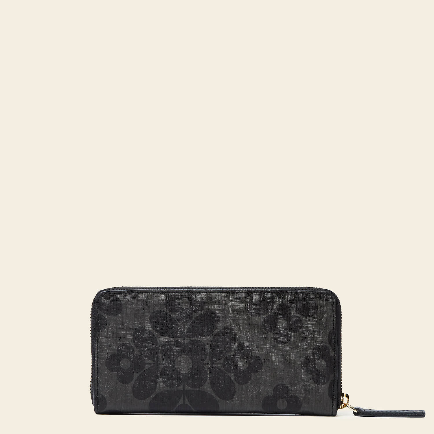 Forget Me Not Wallet - Flower Tile Charcoal - Image 3